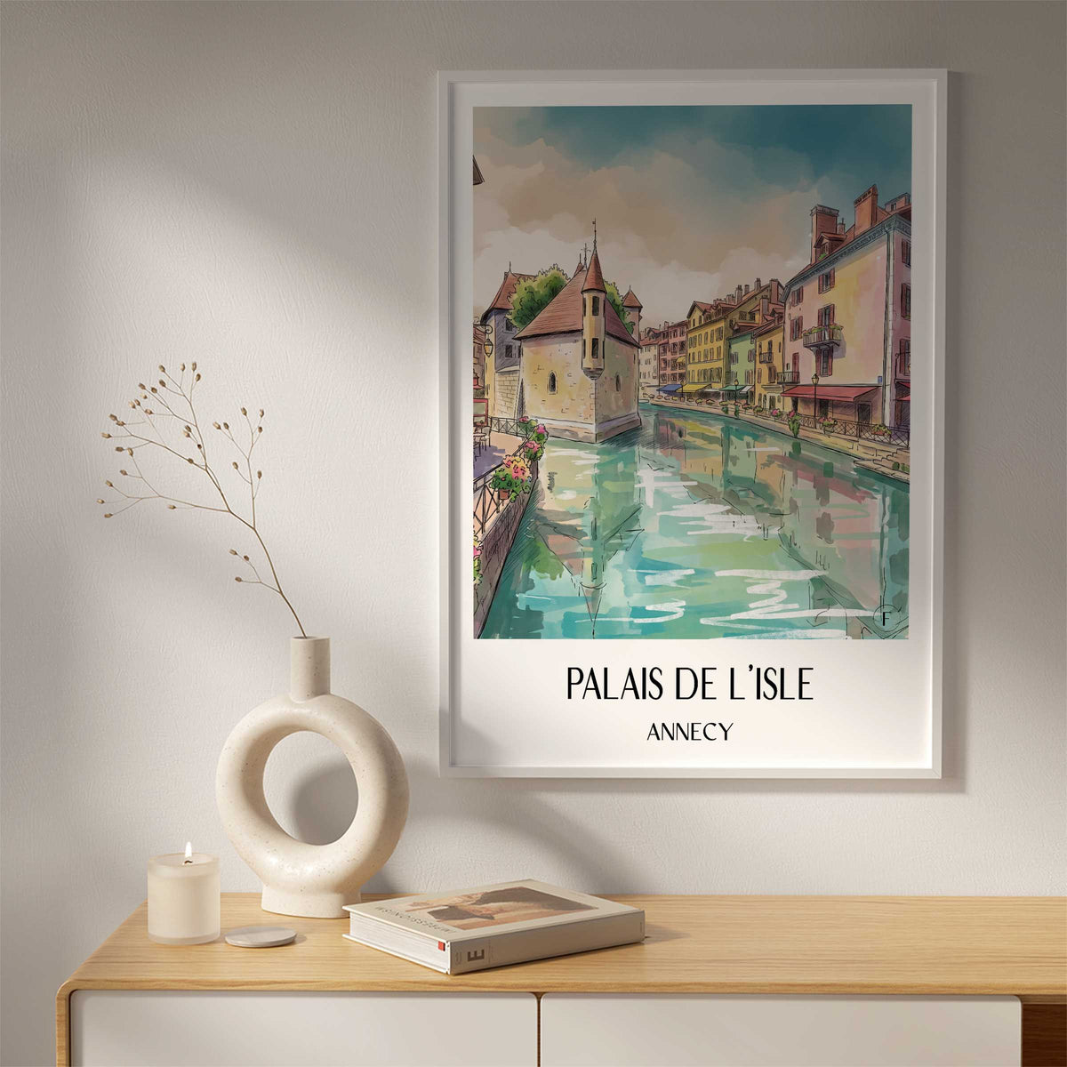 palais-de-l'isle-annecy-frankreich-poster-aquarell