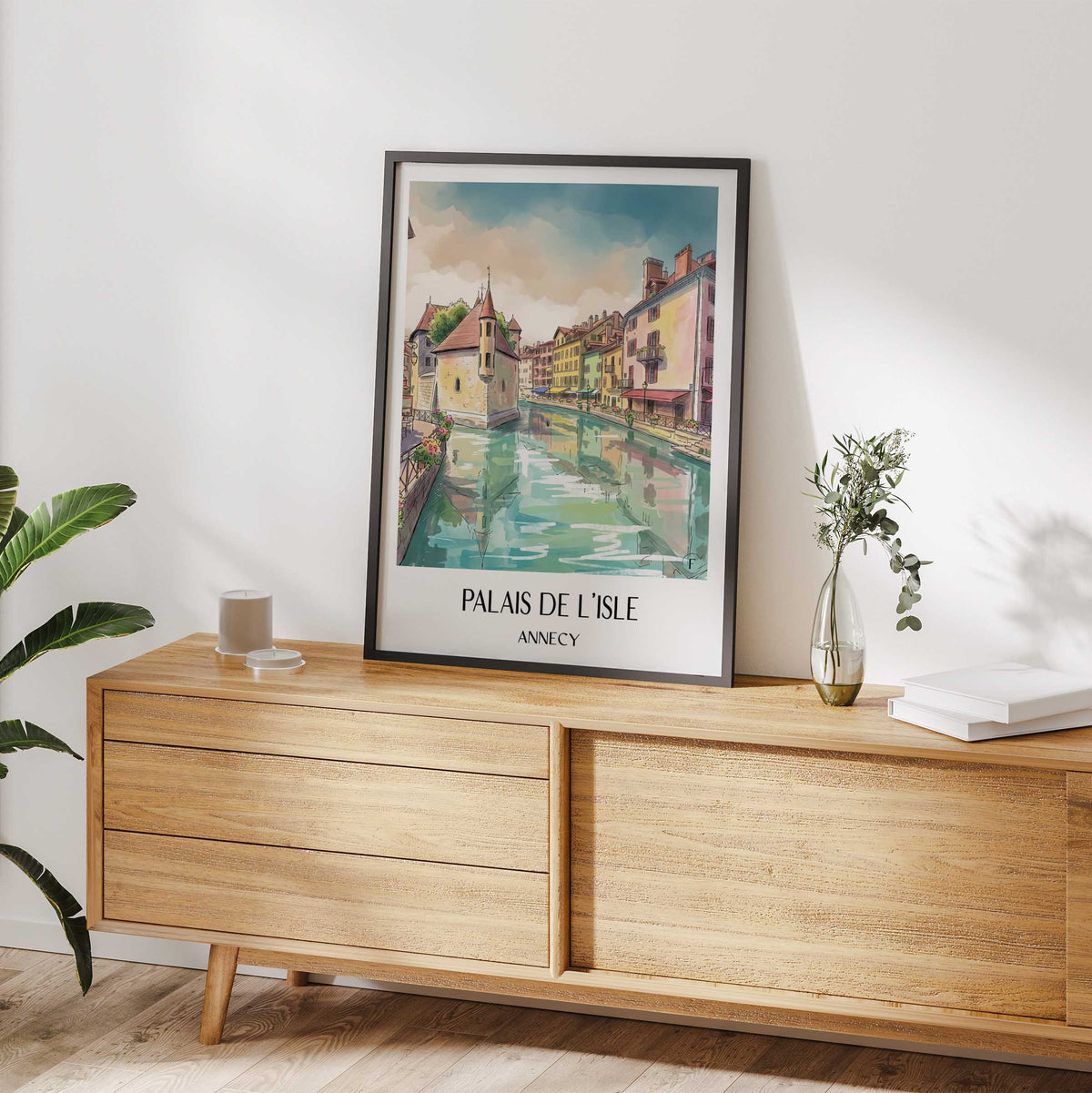 palais-de-l'isle-annecy-frankreich-poster-aquarell