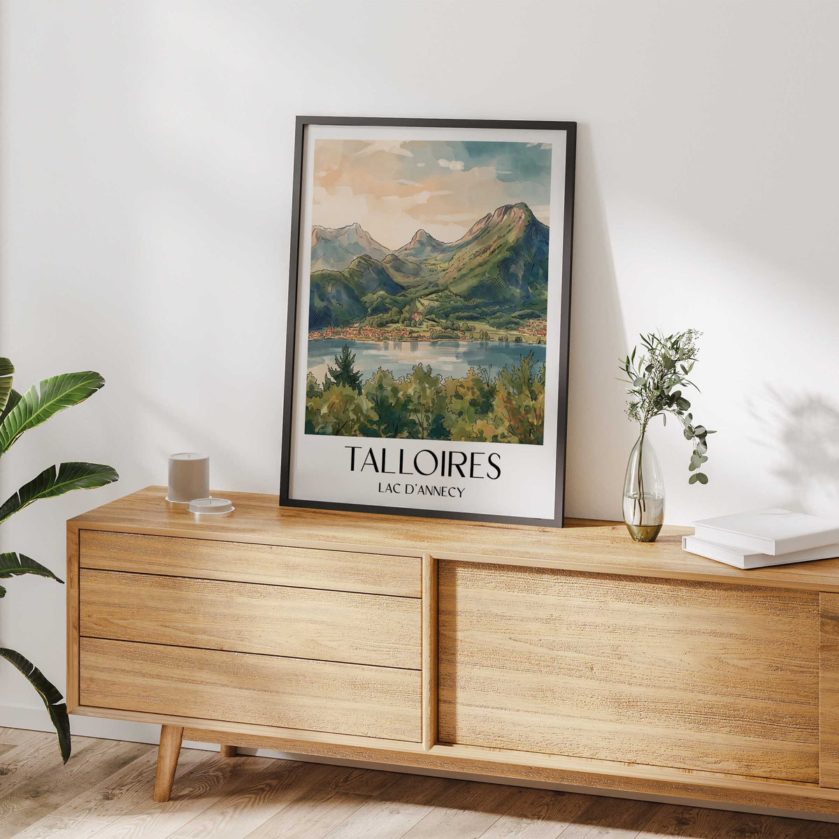 talloires-lac-d'annecy-frankreich-poster-aquarell