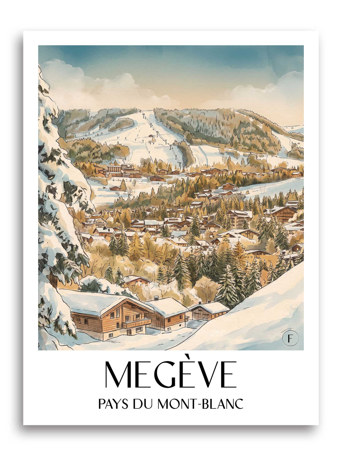 megève-pays-du-mont-blanc-frankreich-poster-aquarell