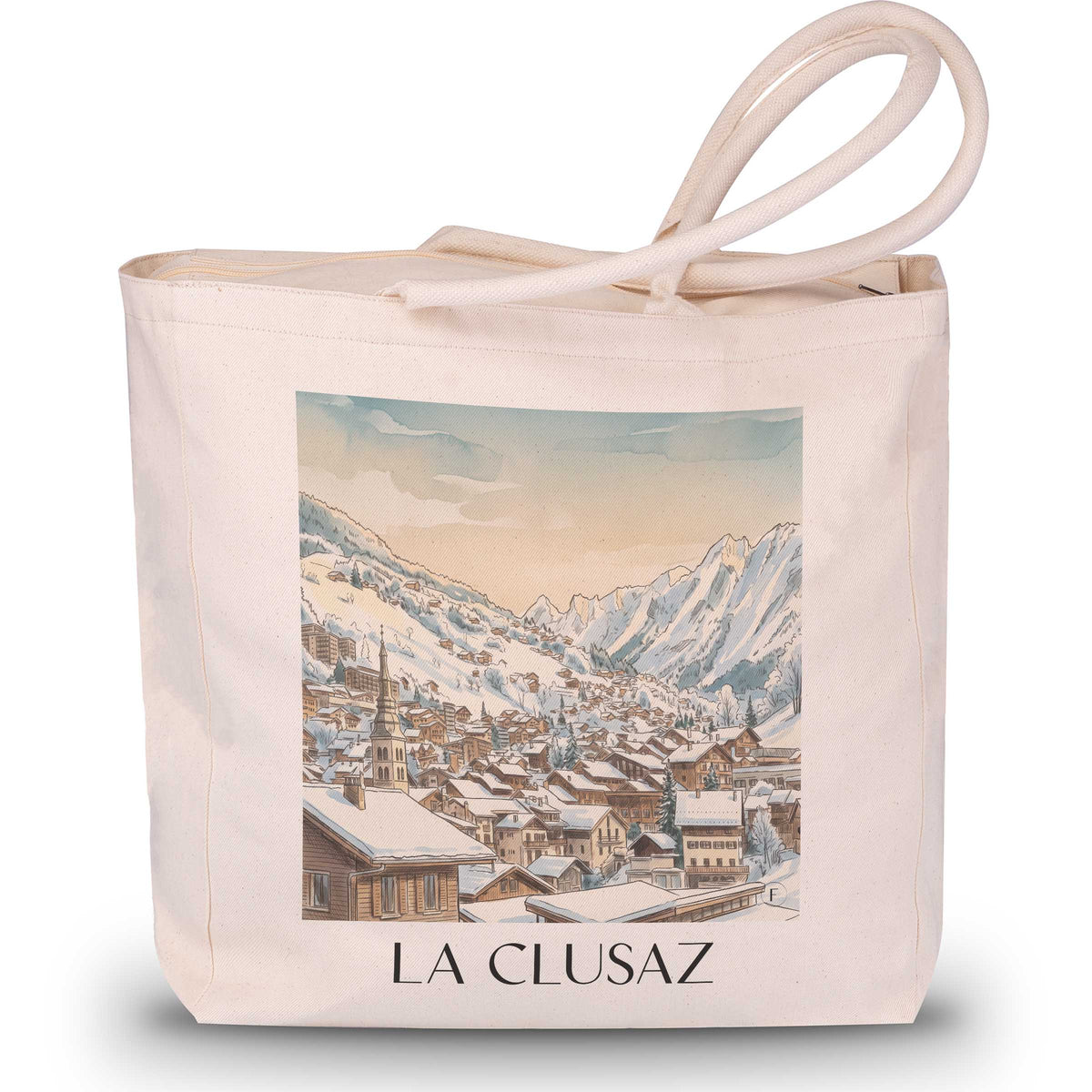 la-clusaz-aravis-frankreich-einkaufstasche-aquarell