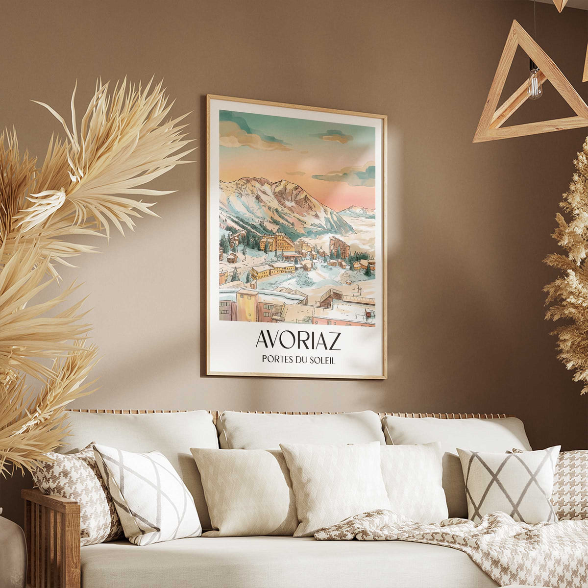 avoriaz-portes-du-soleil-frankreich-poster-aquarell