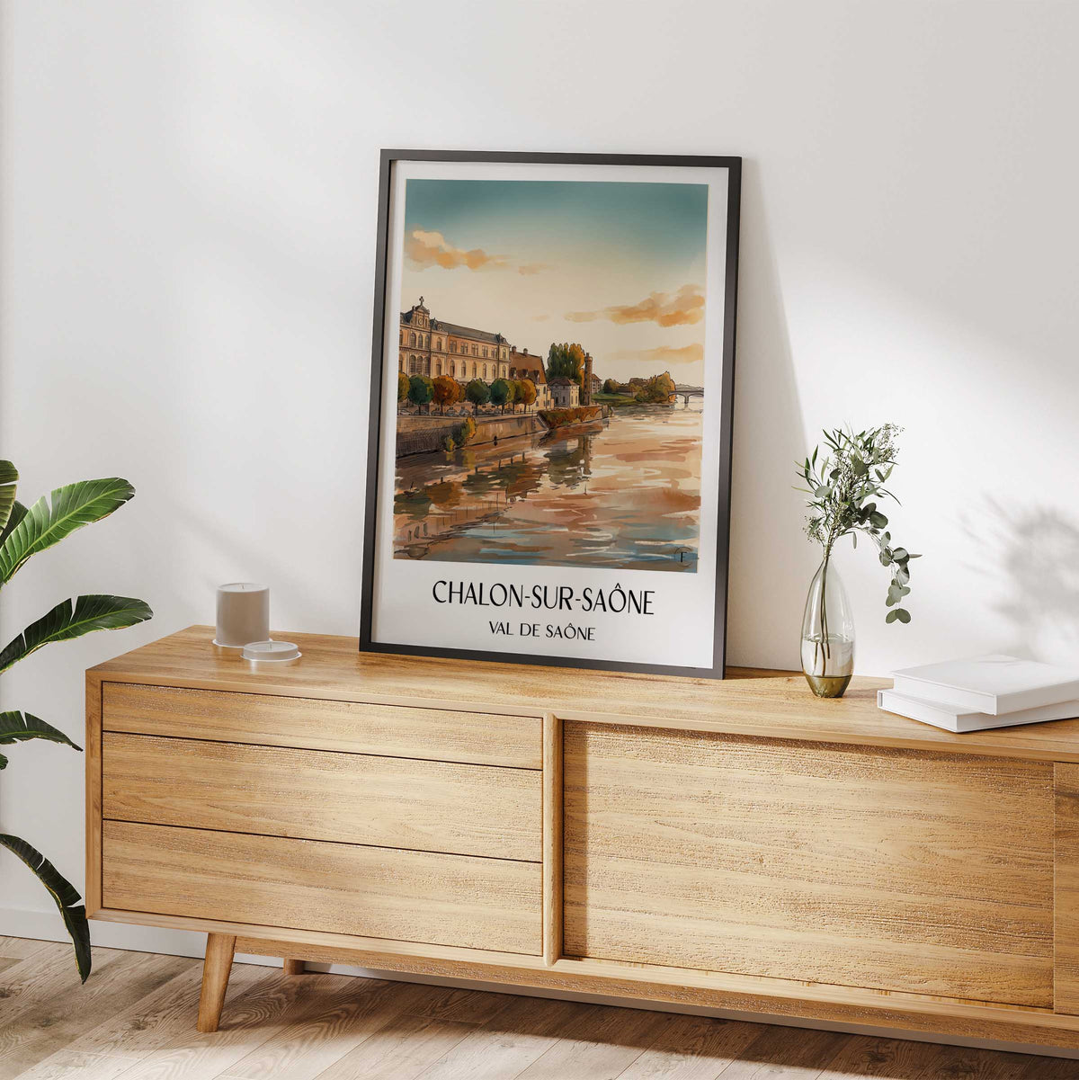 chalon-sur-saône-val-de-saône-frankreich-poster-aquarell