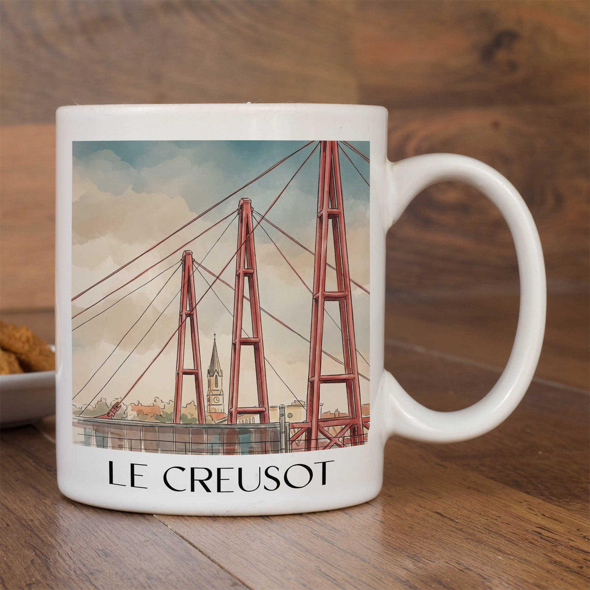 le-creusot-saône-et-loire-frankreich-kaffeebecher-aquarell