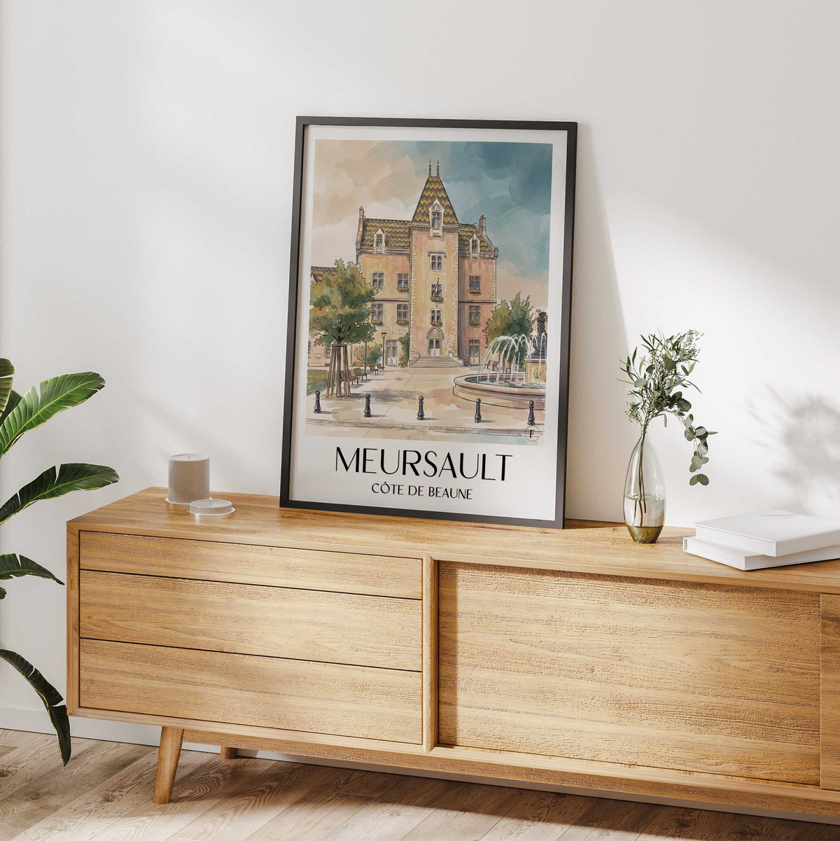 meursault-côte-de-beaune-frankreich-poster-aquarell