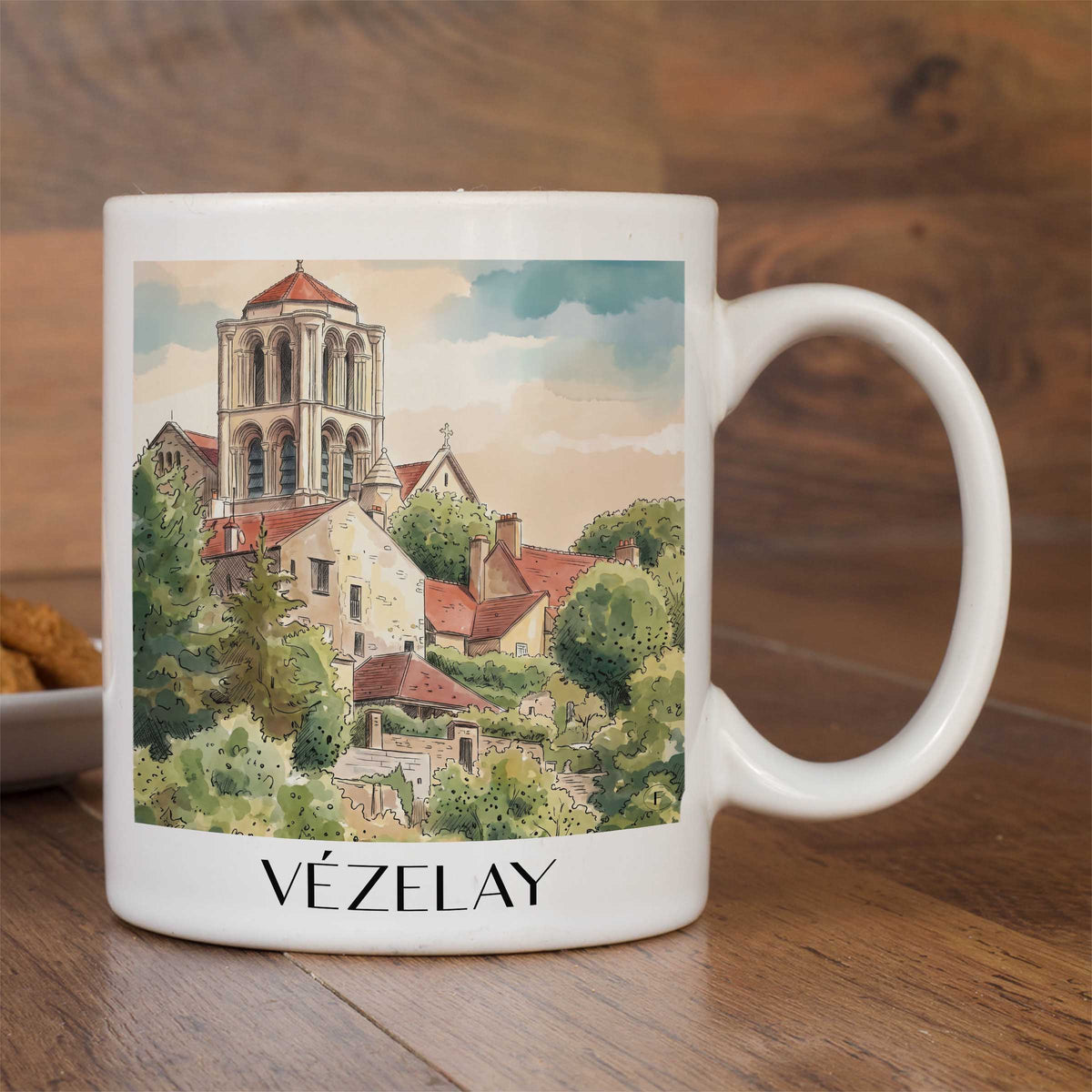 vézelay-morvan-frankreich-kaffeebecher-aquarell