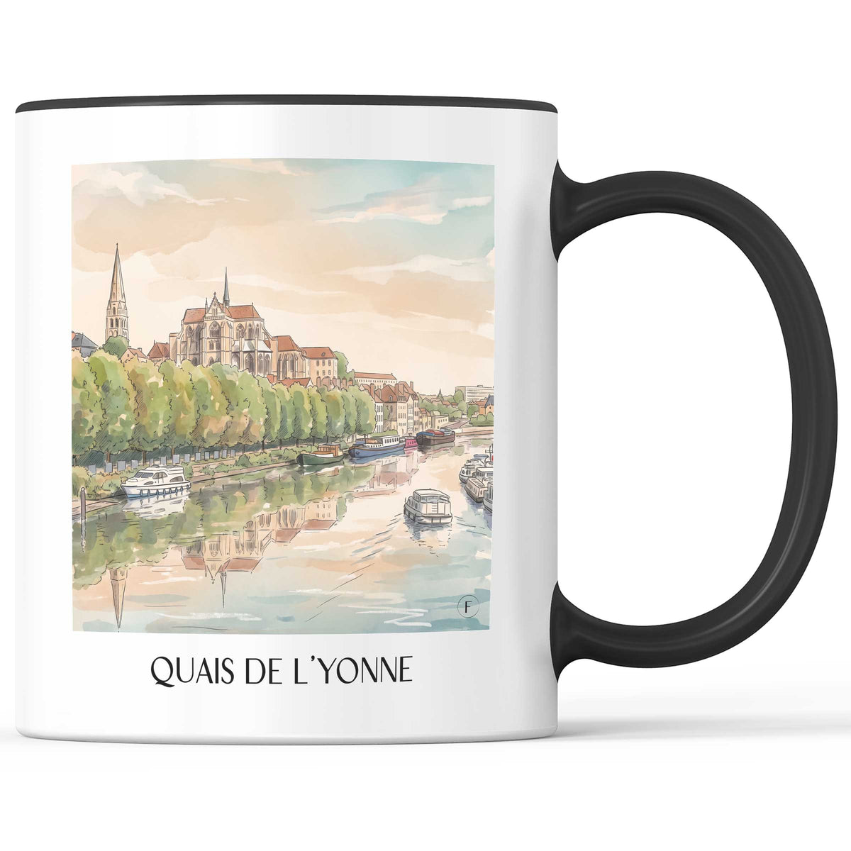 quais-de-l'yonne-auxerre-frankreich-kaffeebecher-aquarell