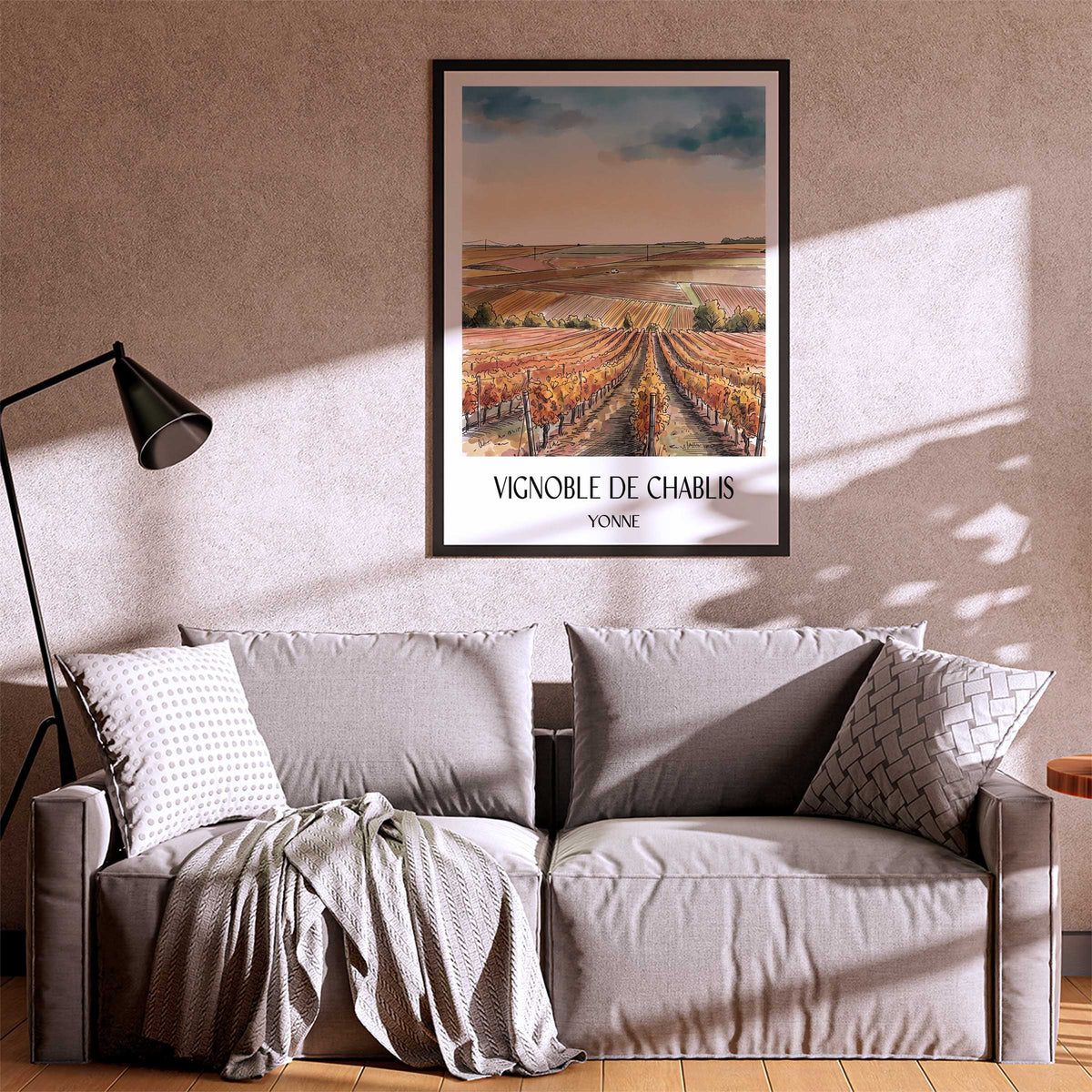 vignoble-de-chablis-yonne-frankreich-poster-aquarell