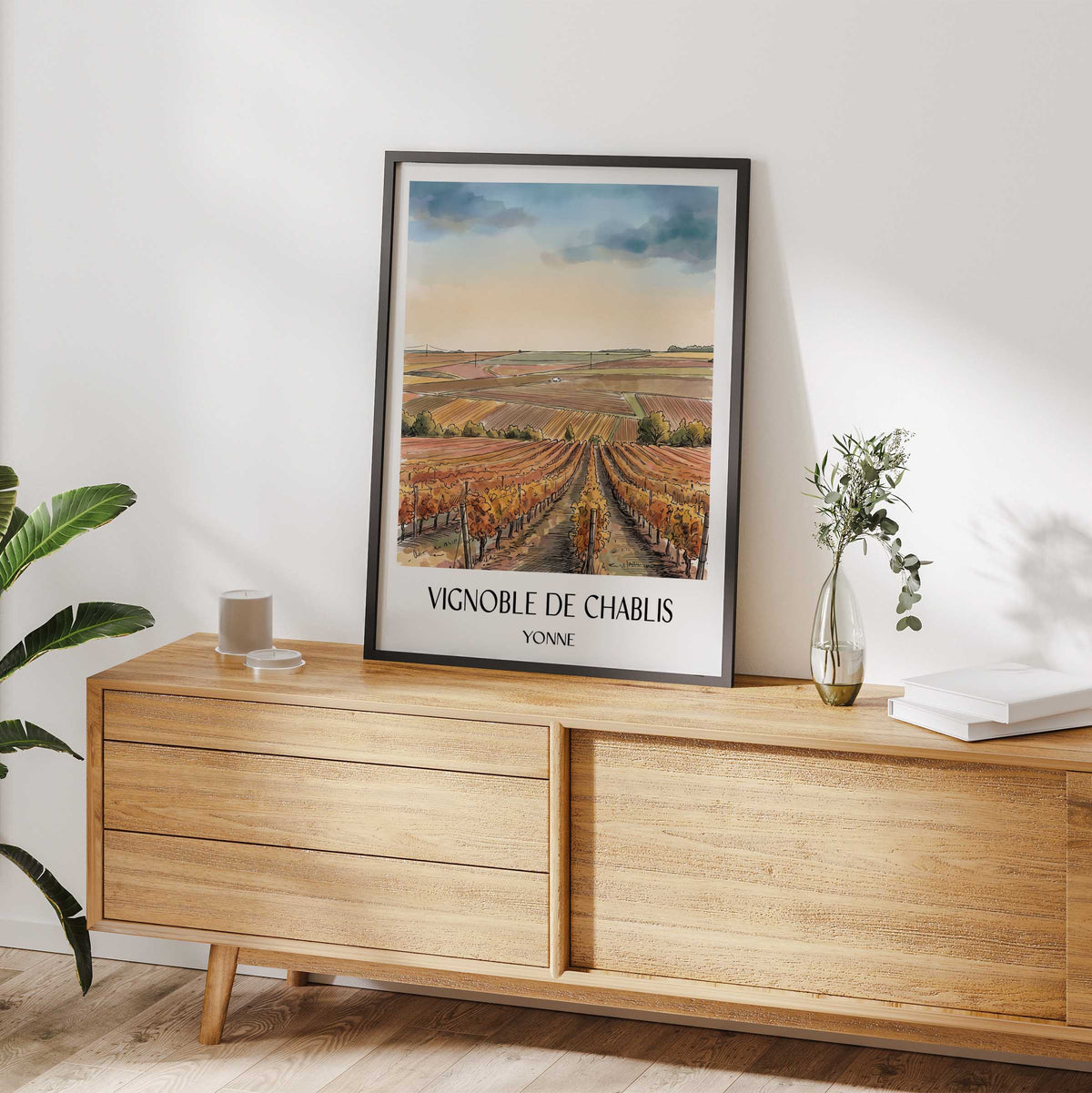 vignoble-de-chablis-yonne-frankreich-poster-aquarell