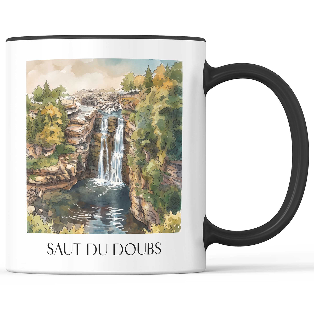 saut-du-doubs-vallée-du-doubs-frankreich-kaffeebecher-aquarell