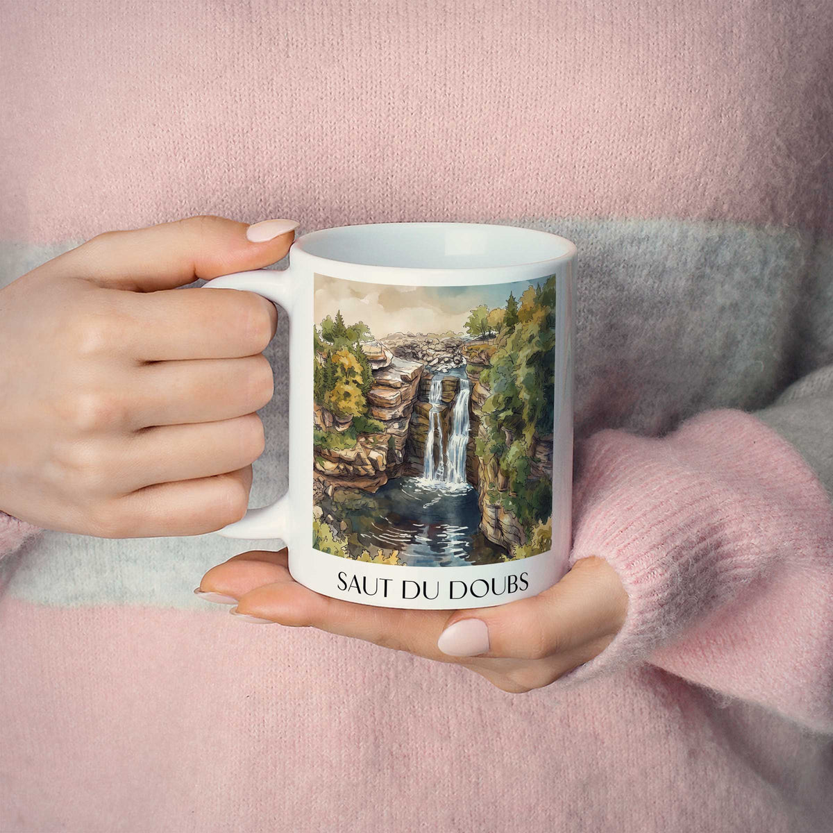 saut-du-doubs-vallée-du-doubs-frankreich-kaffeebecher-aquarell