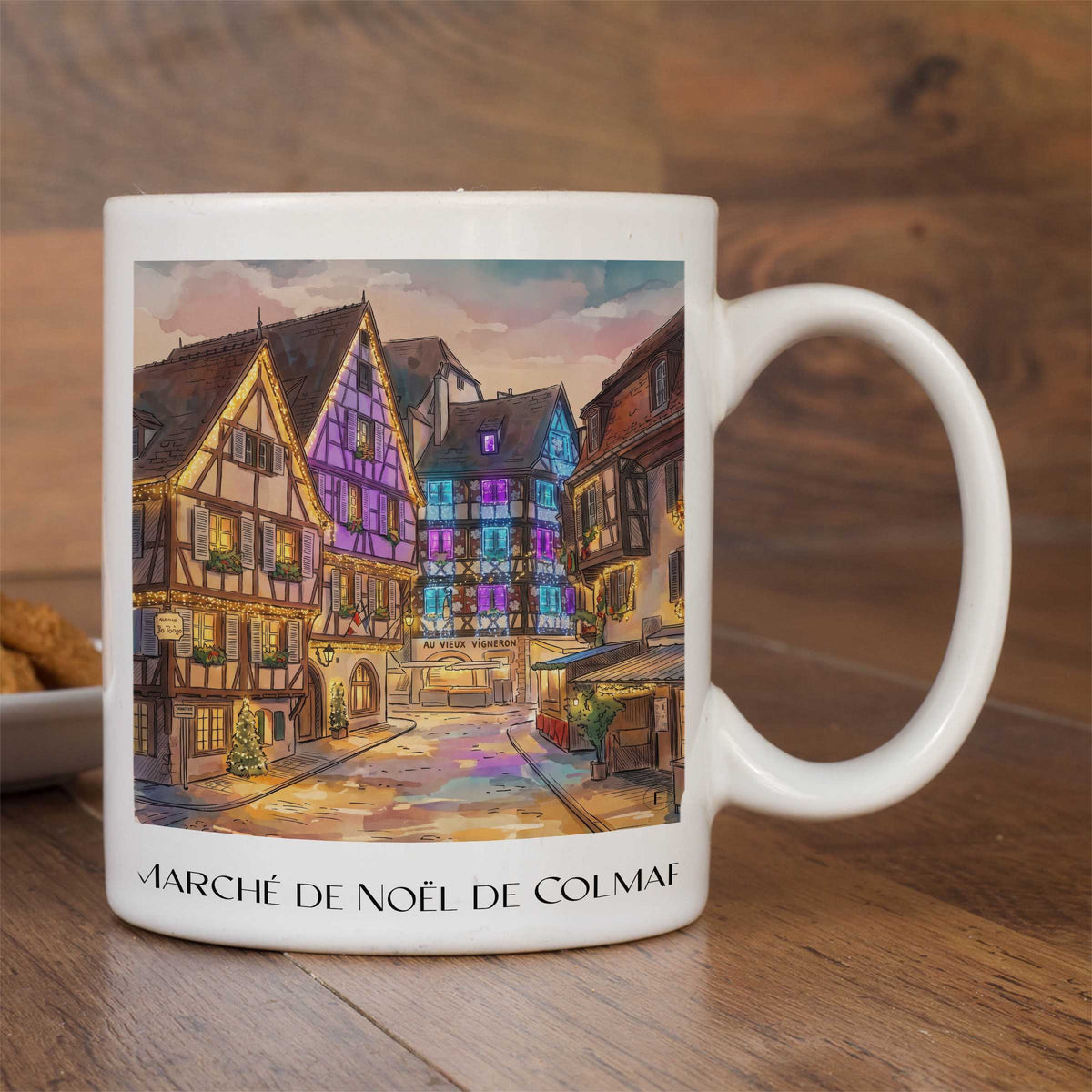 marché-de-noël-colmar-frankreich-kaffeebecher-aquarell