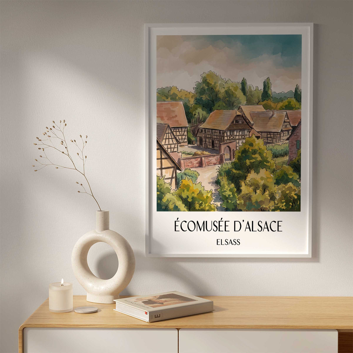 écomusée-d'alsace-elsass-frankreich-poster-aquarell