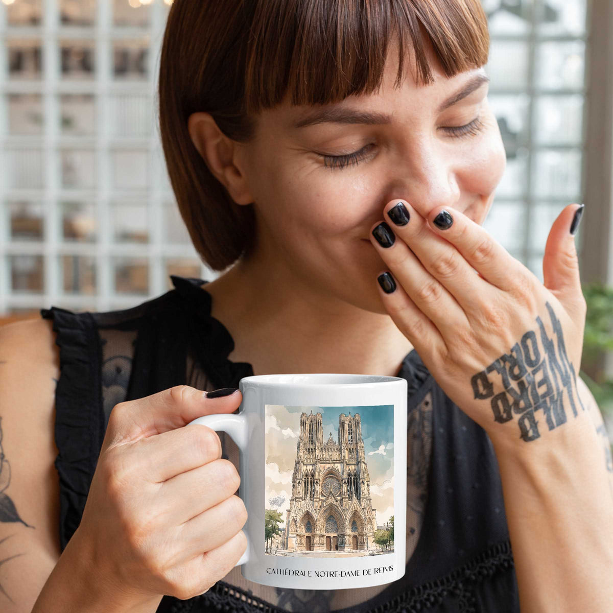 cathédrale-notre-dame-reims-frankreich-kaffeebecher-aquarell