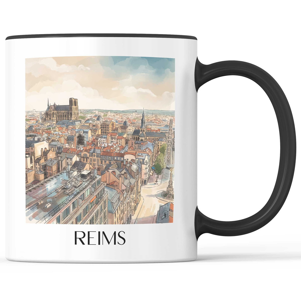 reims-champagne-frankreich-kaffeebecher-aquarell
