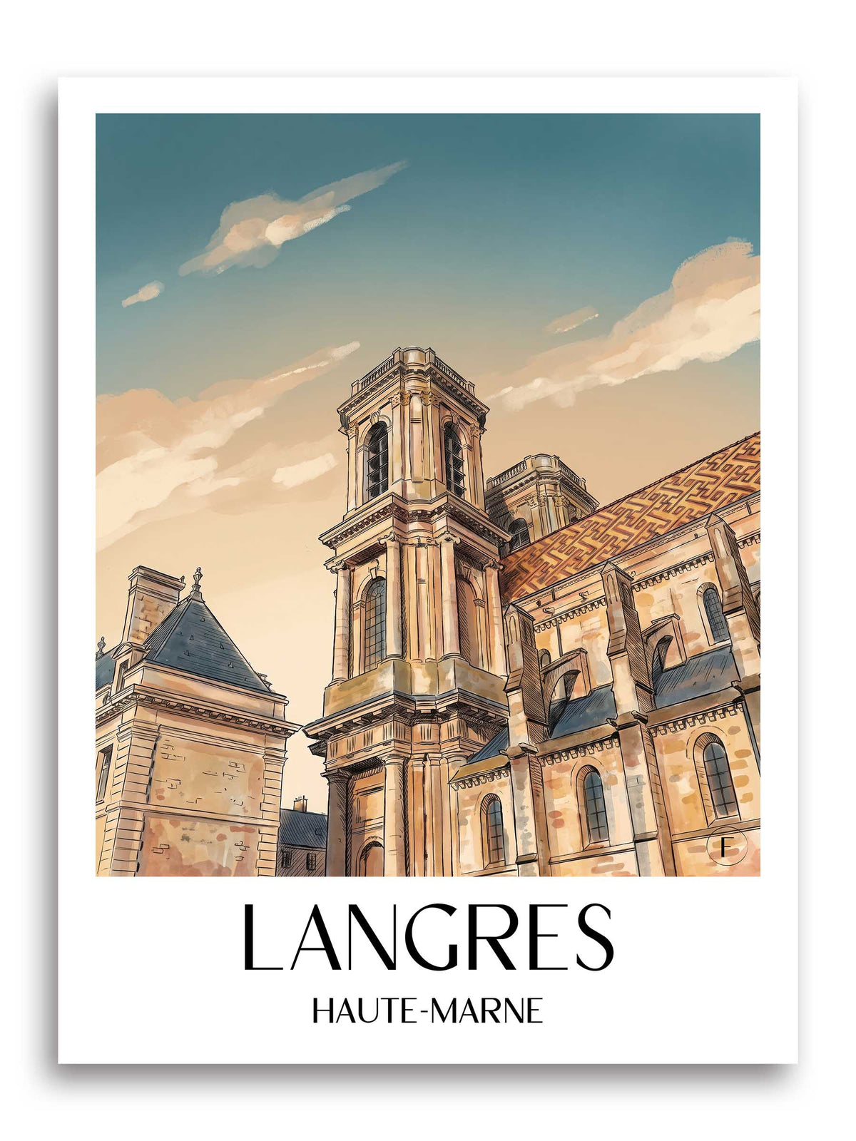 langres-haute-marne-frankreich-poster-aquarell