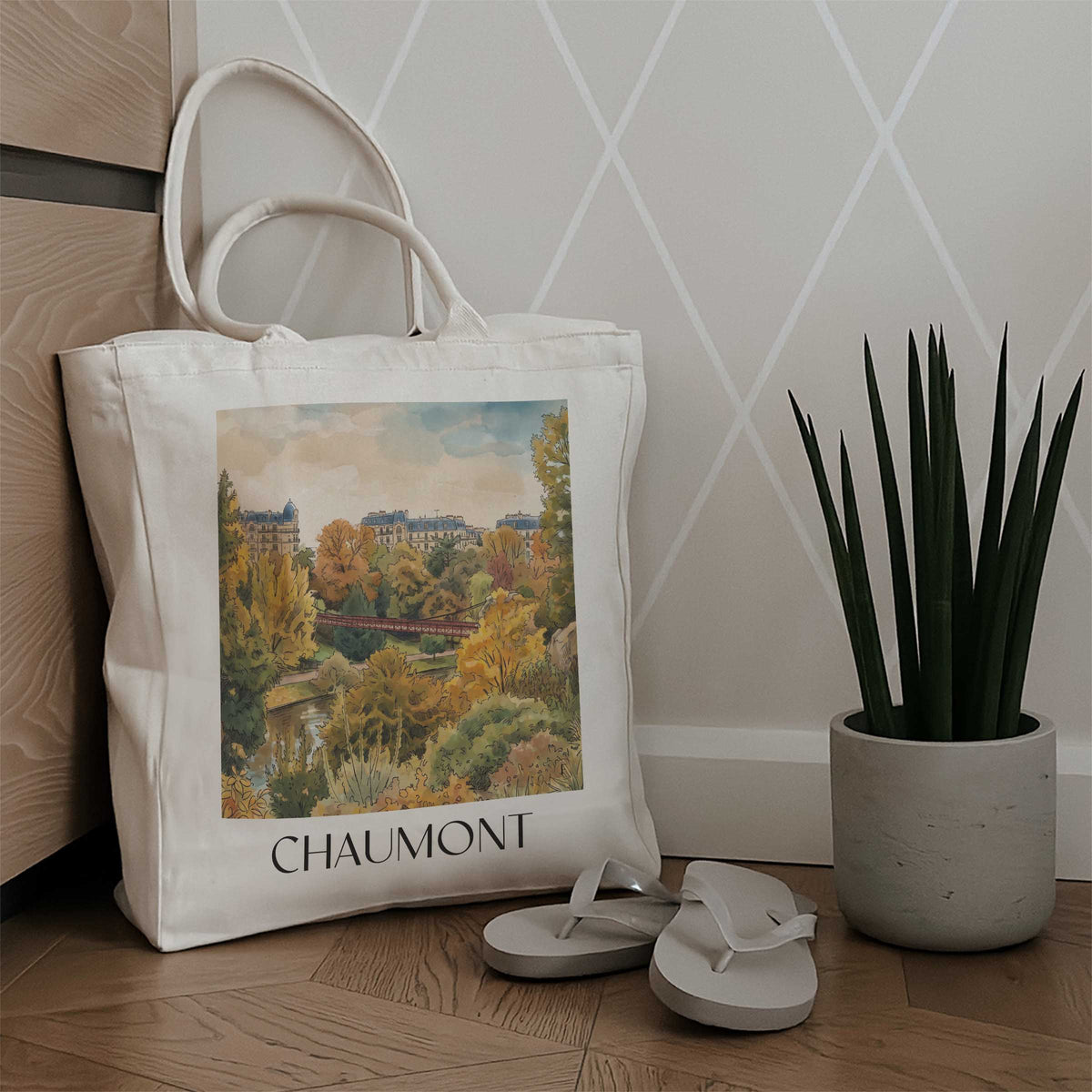 chaumont-haute-marne-frankreich-einkaufstasche-aquarell