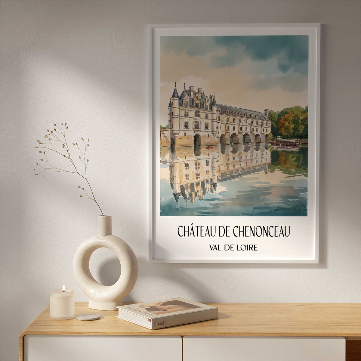 château-de-chenonceau-val-de-loire-frankreich-poster-aquarell