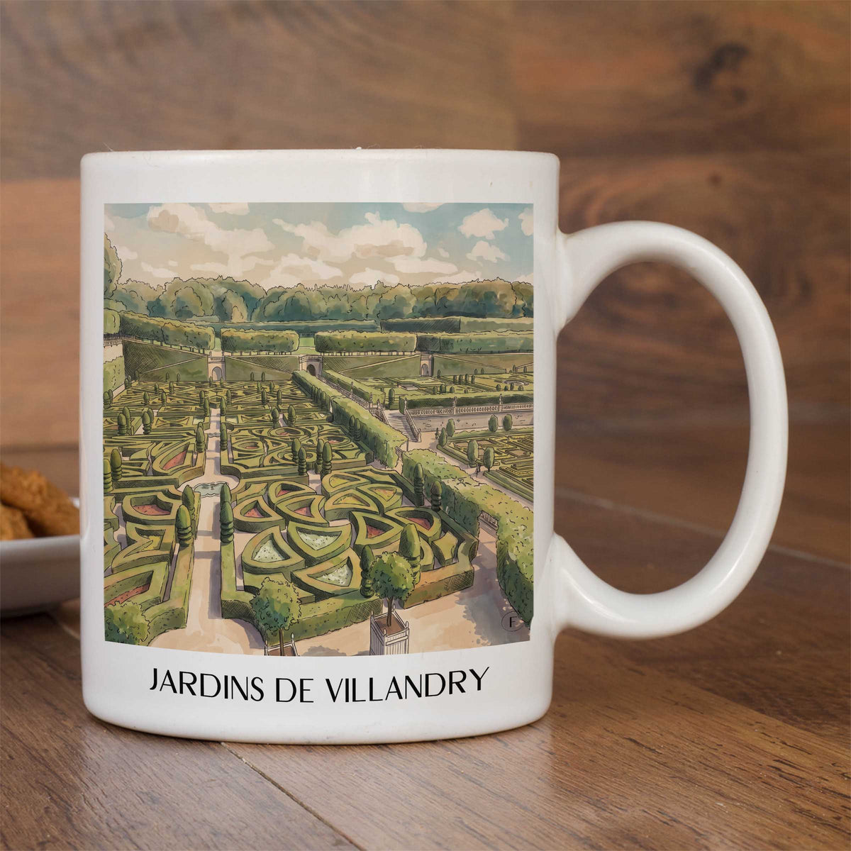 jardins-de-villandry-val-de-loire-frankreich-kaffeebecher-aquarell