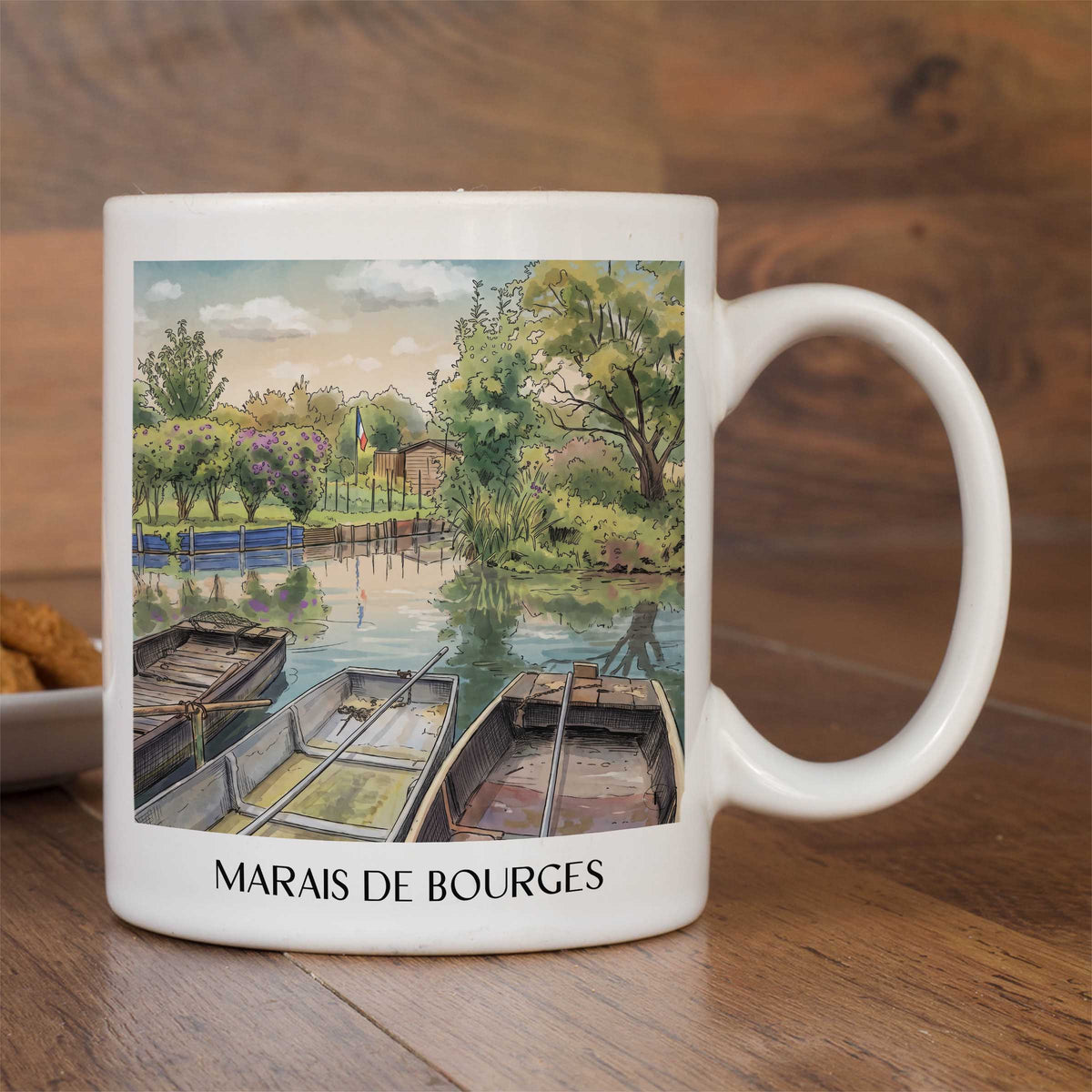 marais-de-bourges-val-de-loire-frankreich-kaffeebecher-aquarell