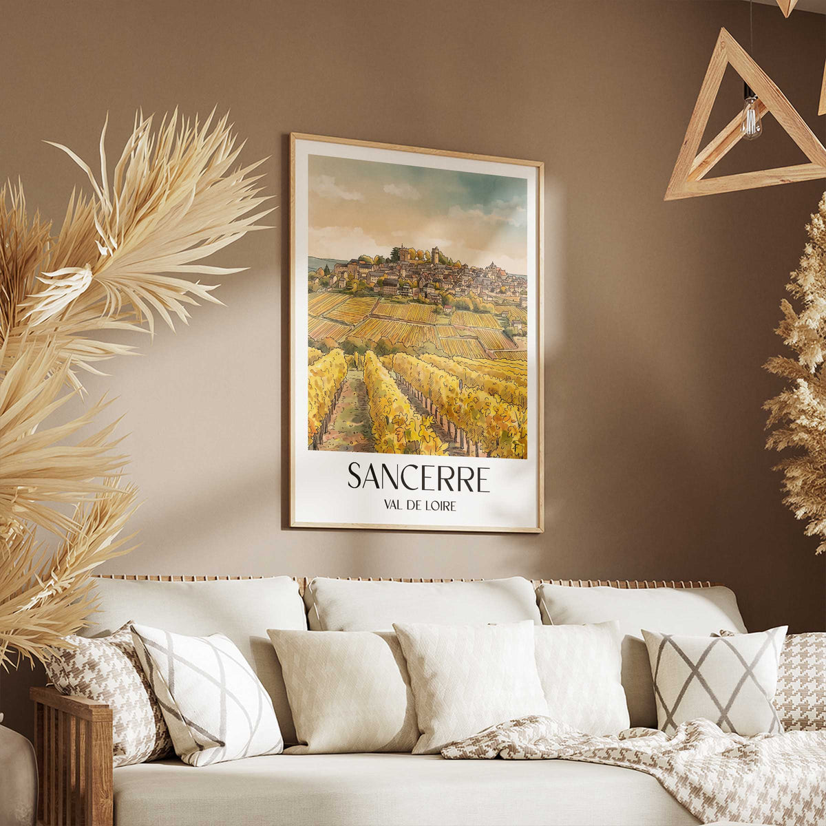 sancerre-val-de-loire-frankreich-poster-aquarell