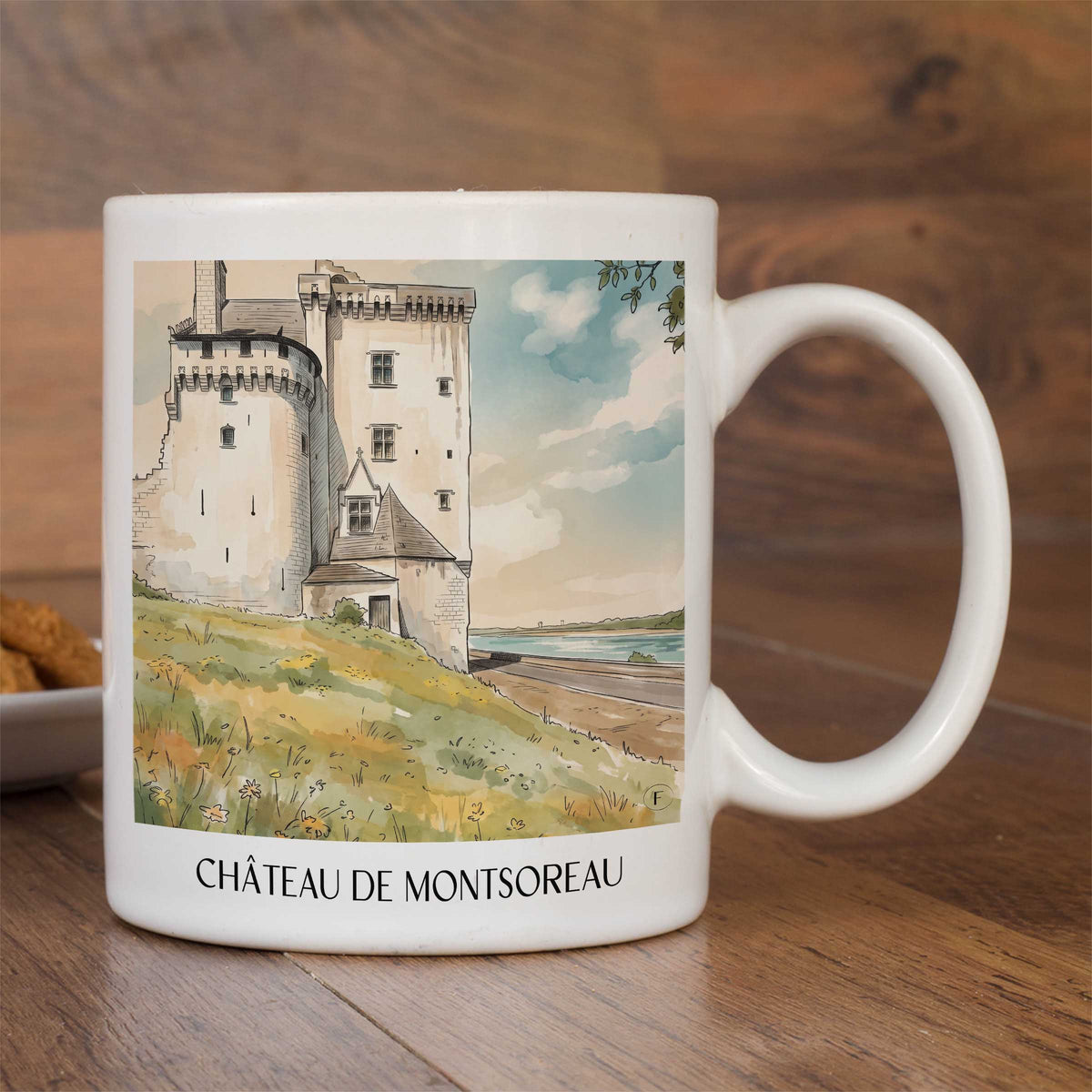 château-de-montsoreau-val-de-loire-frankreich-kaffeebecher-aquarell