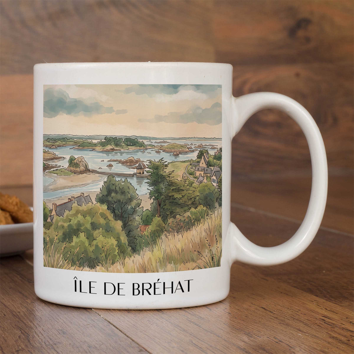 île-de-bréhat-côte-de-granit-rose-frankreich-kaffeebecher-aquarell