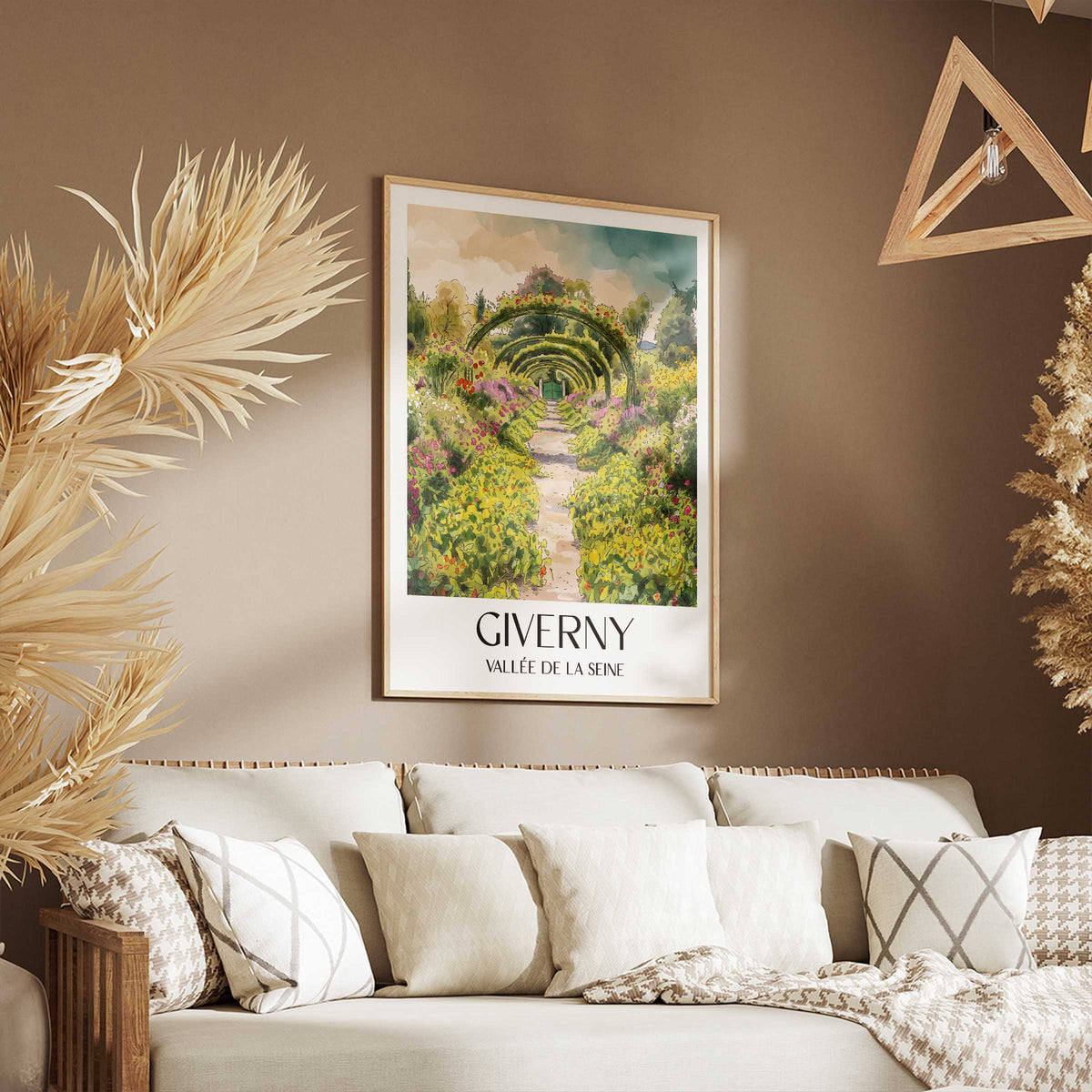 giverny-vallée-de-la-seine-frankreich-poster-aquarell