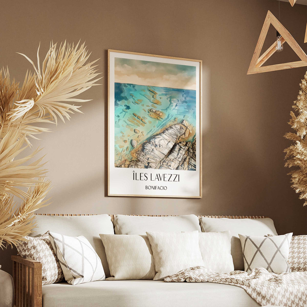 îles-lavezzi-bonifacio-frankreich-poster-aquarell