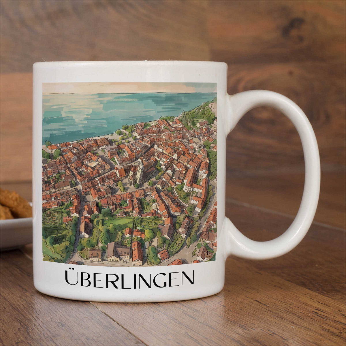 überlingen-bodensee-deutschland-kaffeebecher-aquarell