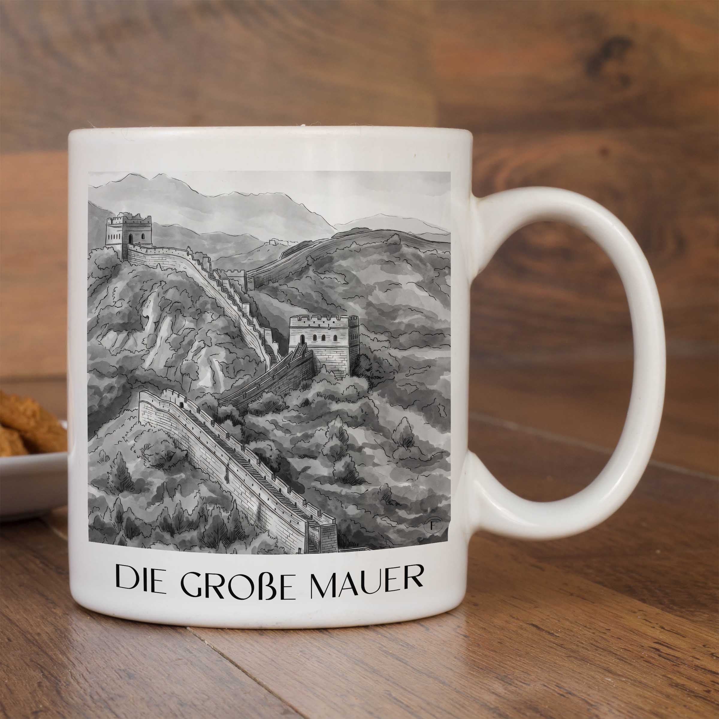 die-große-mauer-china-kaffeebecher-aquarell-schwarz-weiss