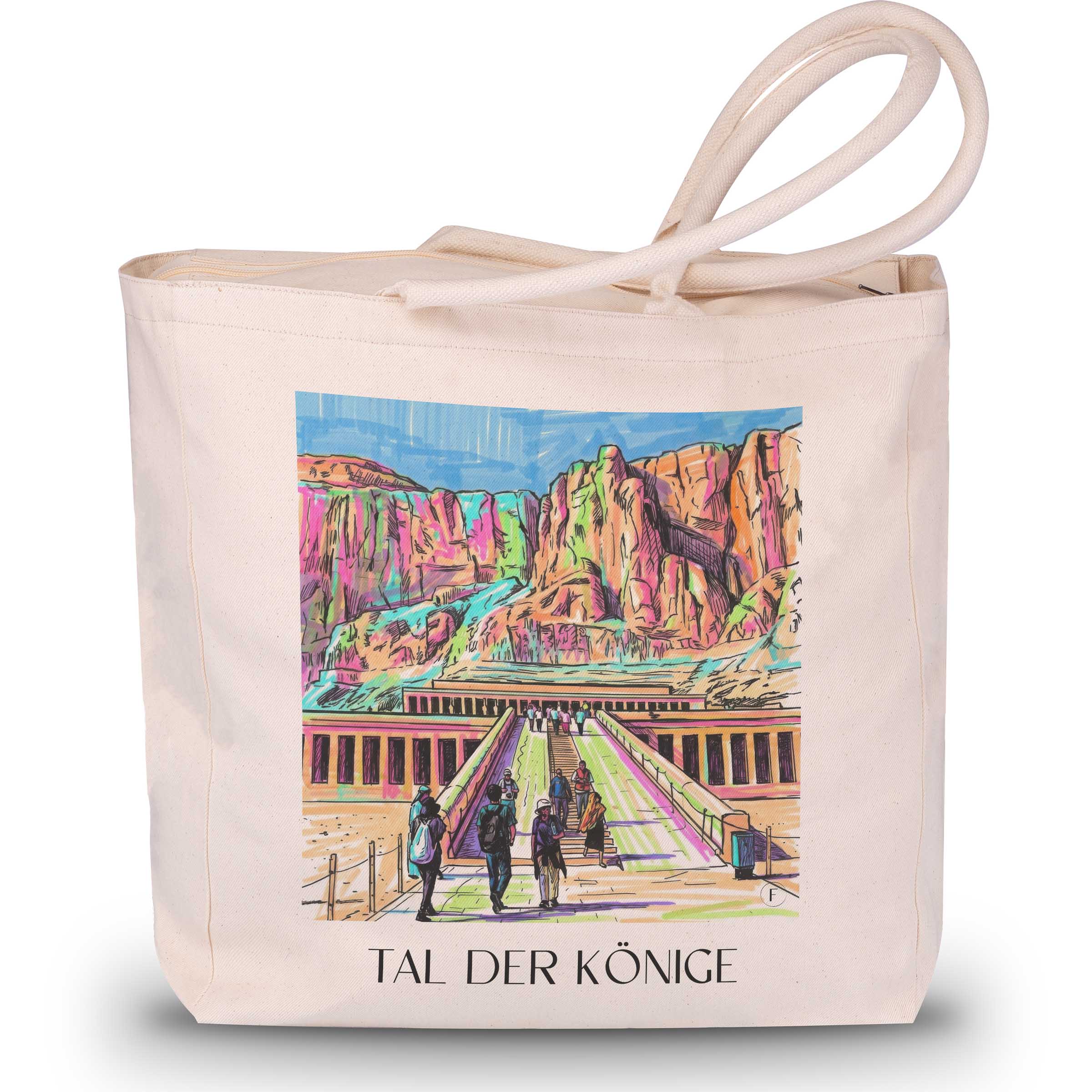 tal-der-könige-ägypten-einkaufstasche-graffiti