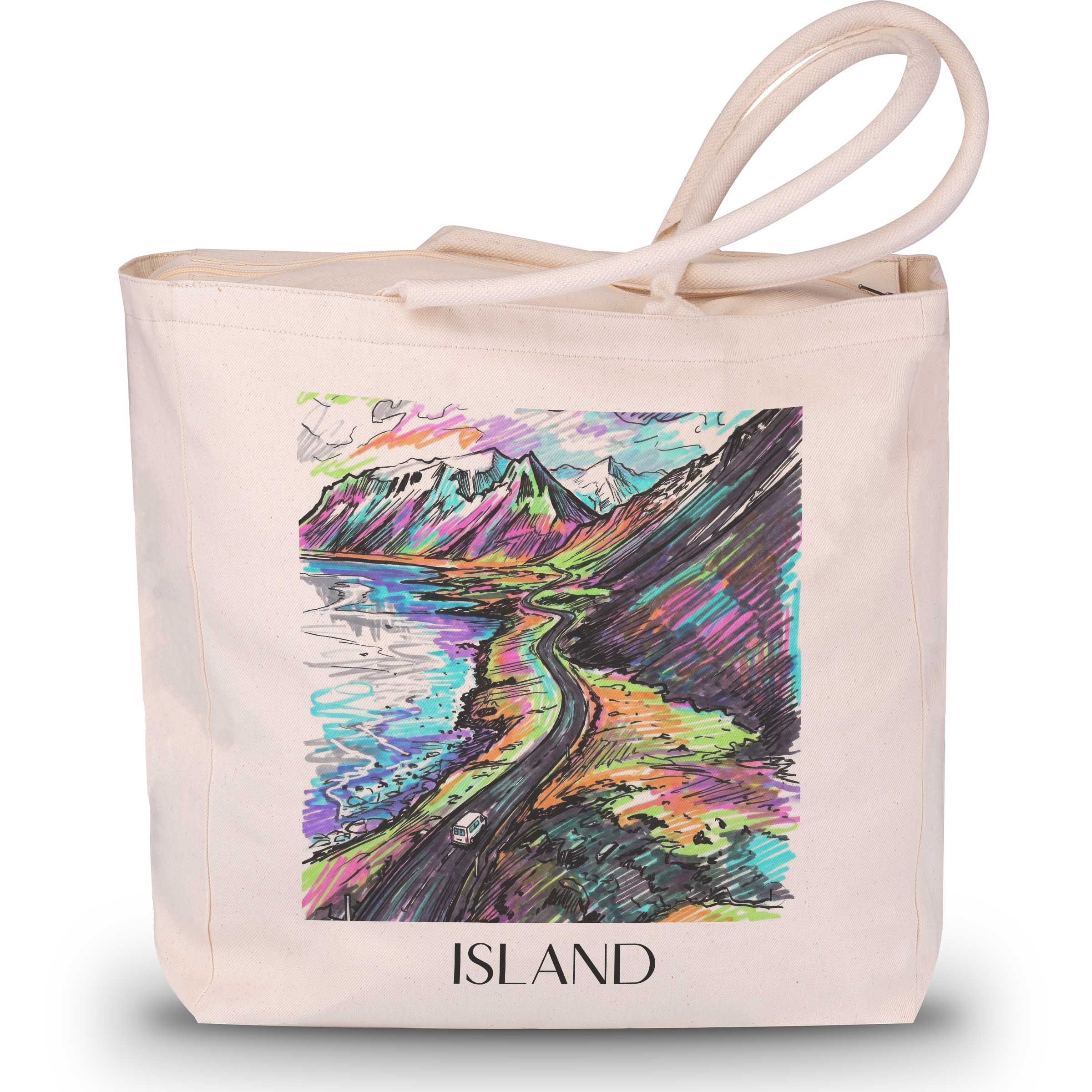 island-island-einkaufstasche-graffiti