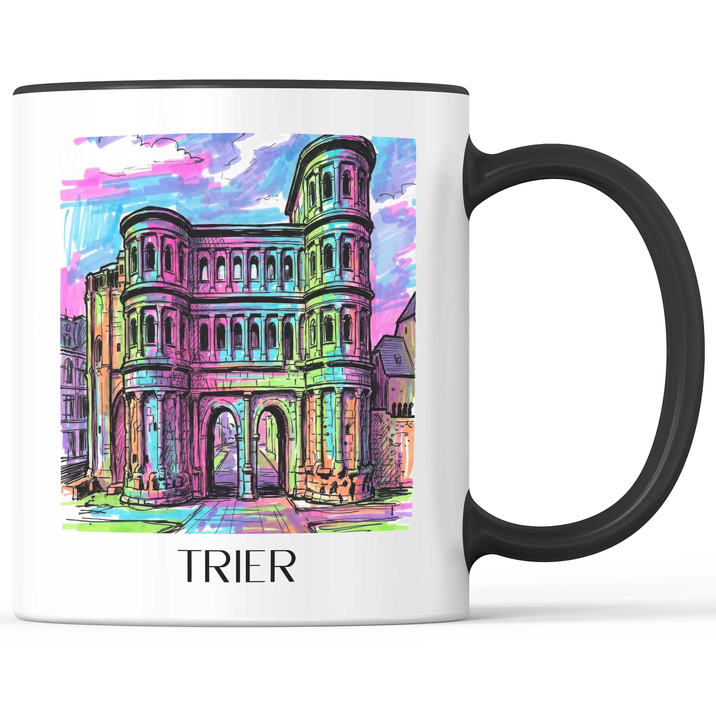 Trier - Deutschland Becher - Kaffeetasse im Tag Graffiti Stil