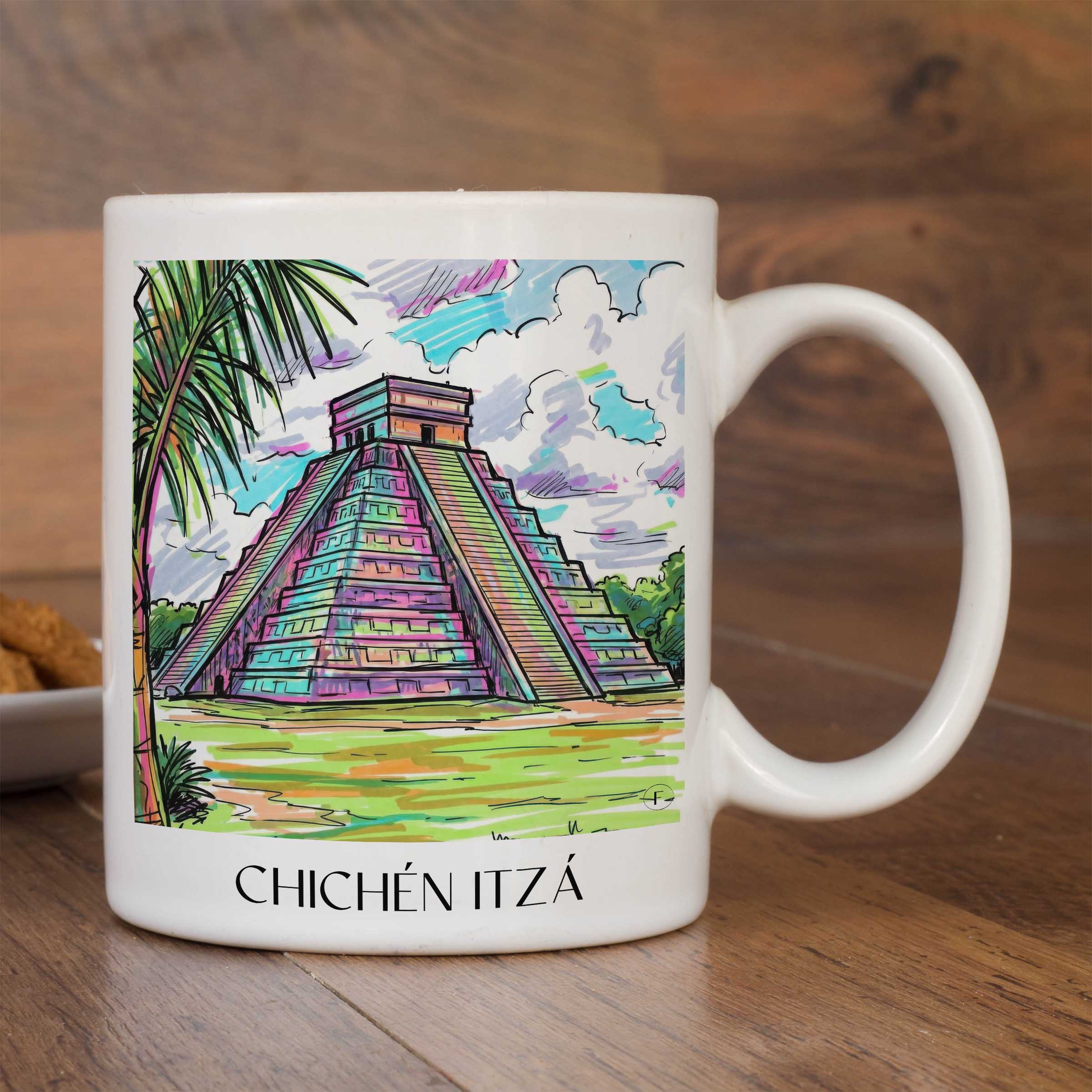 chichén-itzá-mexiko-kaffeebecher-graffiti