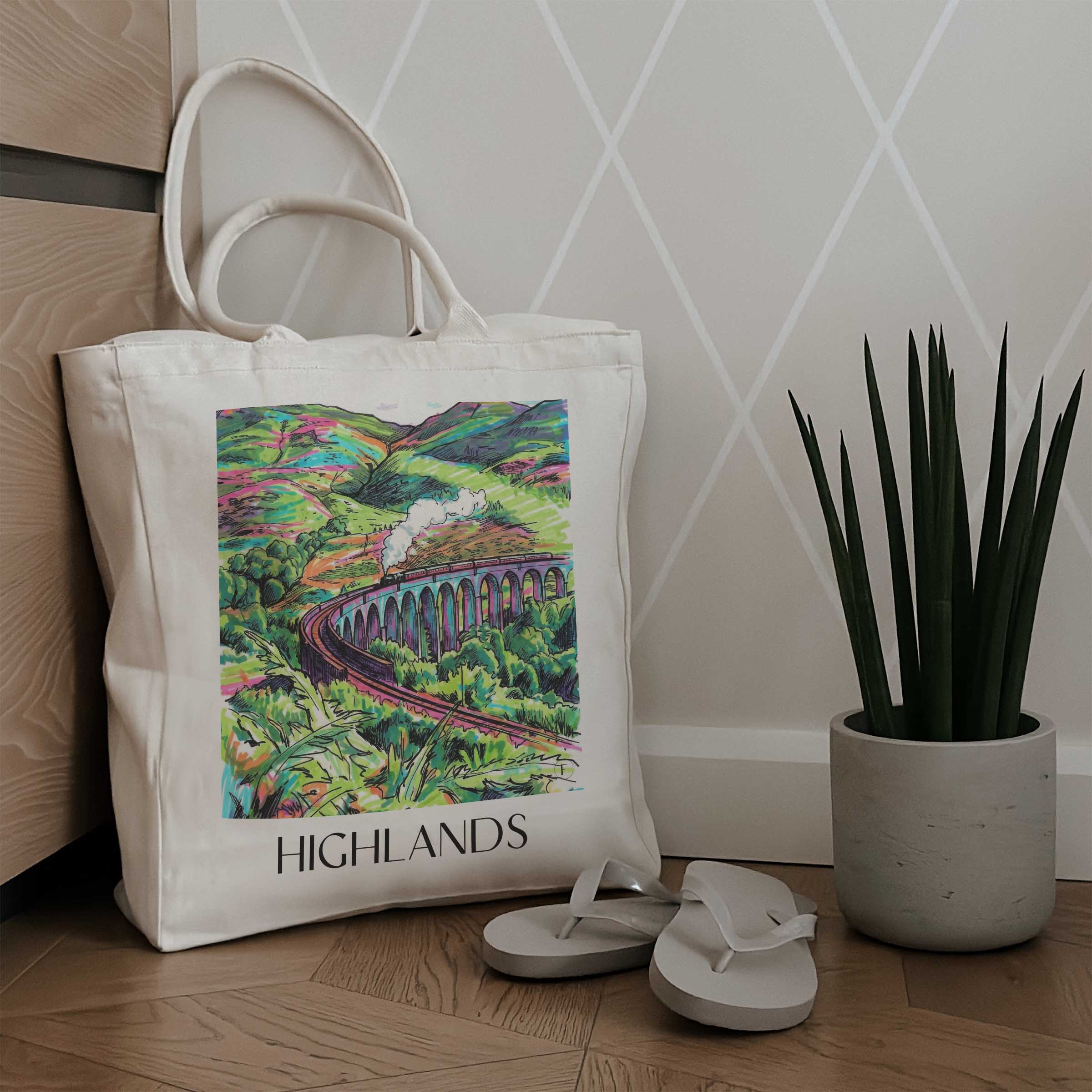 highlands-schottland-schottland-einkaufstasche-graffiti