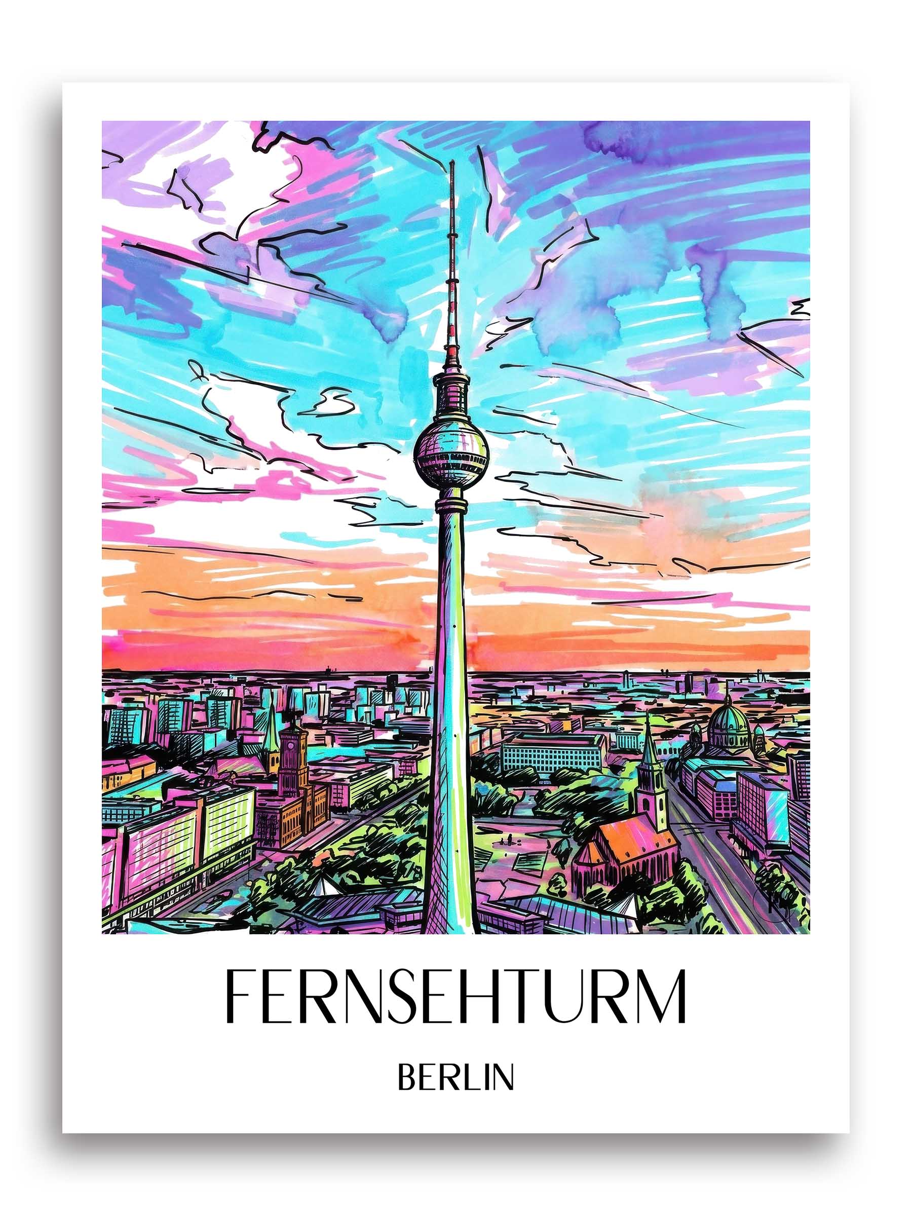 fernsehturm-berlin-deutschland-poster-graffiti