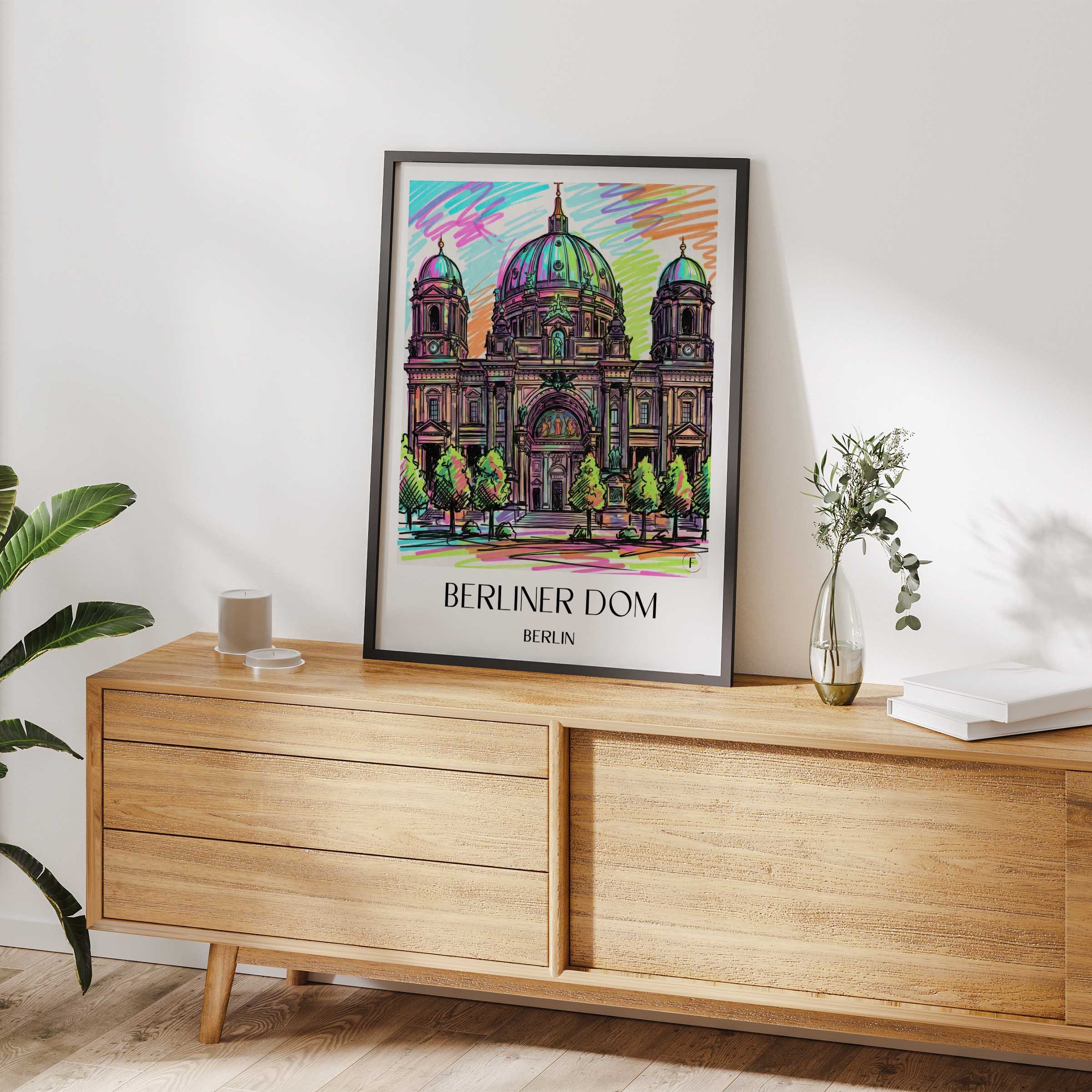 berliner-dom-berlin-deutschland-poster-graffiti