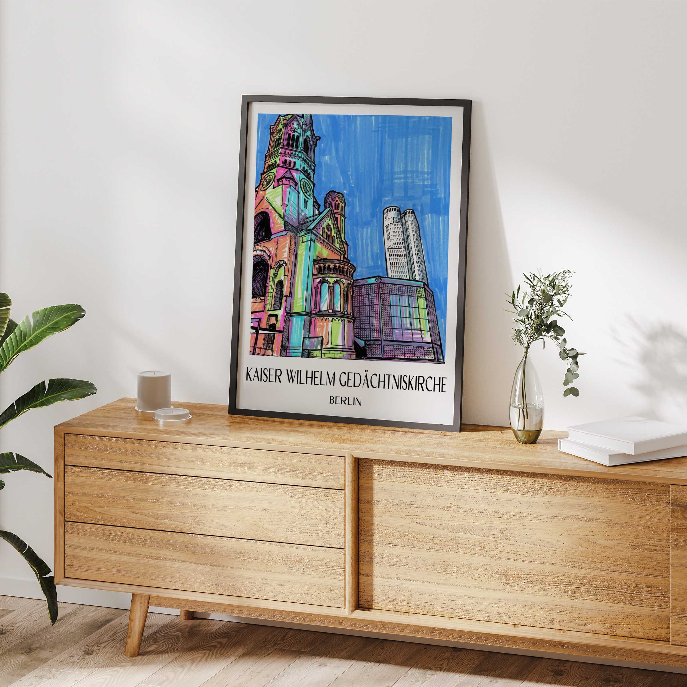 kaiser-wilhelm-gedächtniskirche-berlin-deutschland-poster-graffiti
