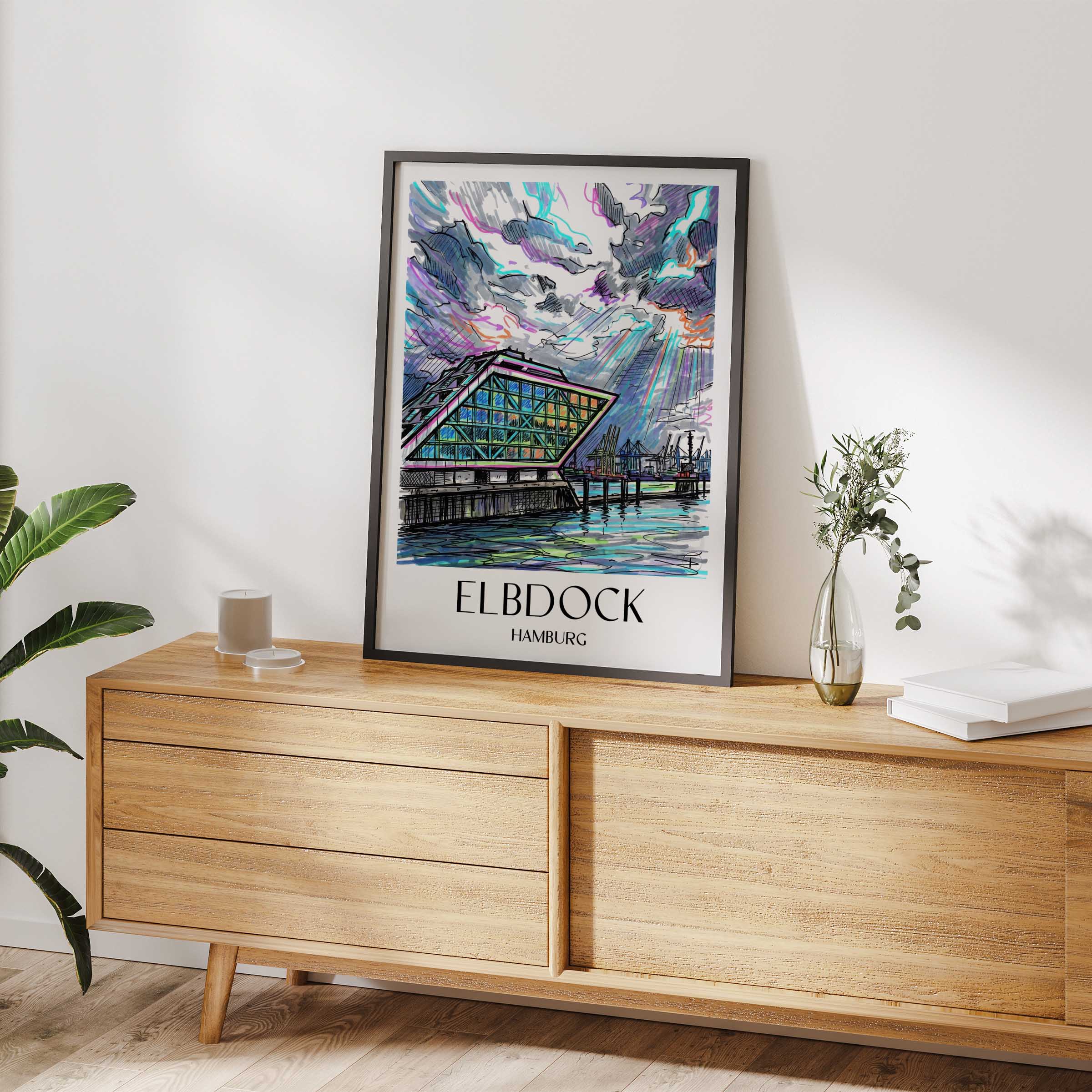 elbdock-hamburg-deutschland-poster-graffiti