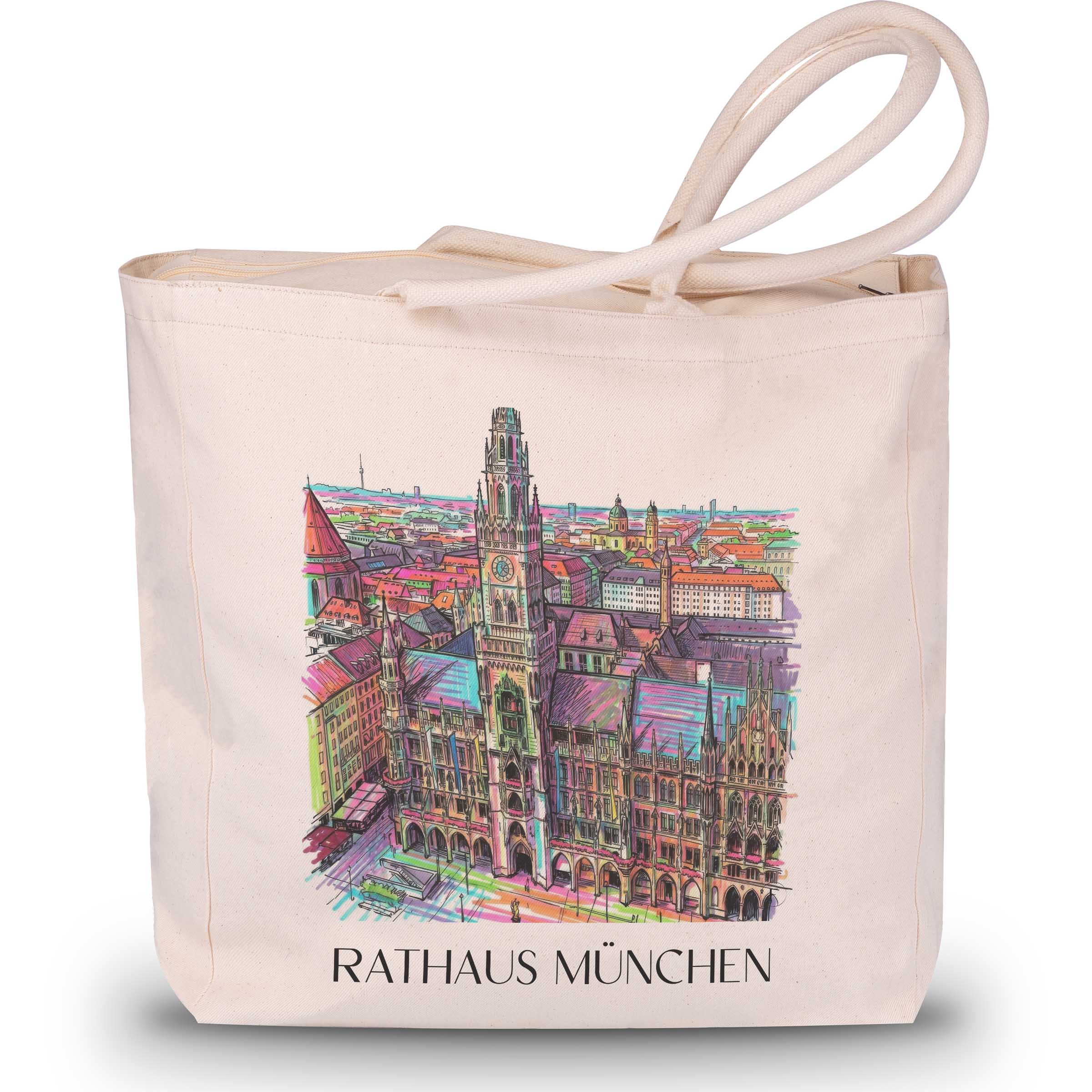 rathaus-münchen-deutschland-einkaufstasche-graffiti