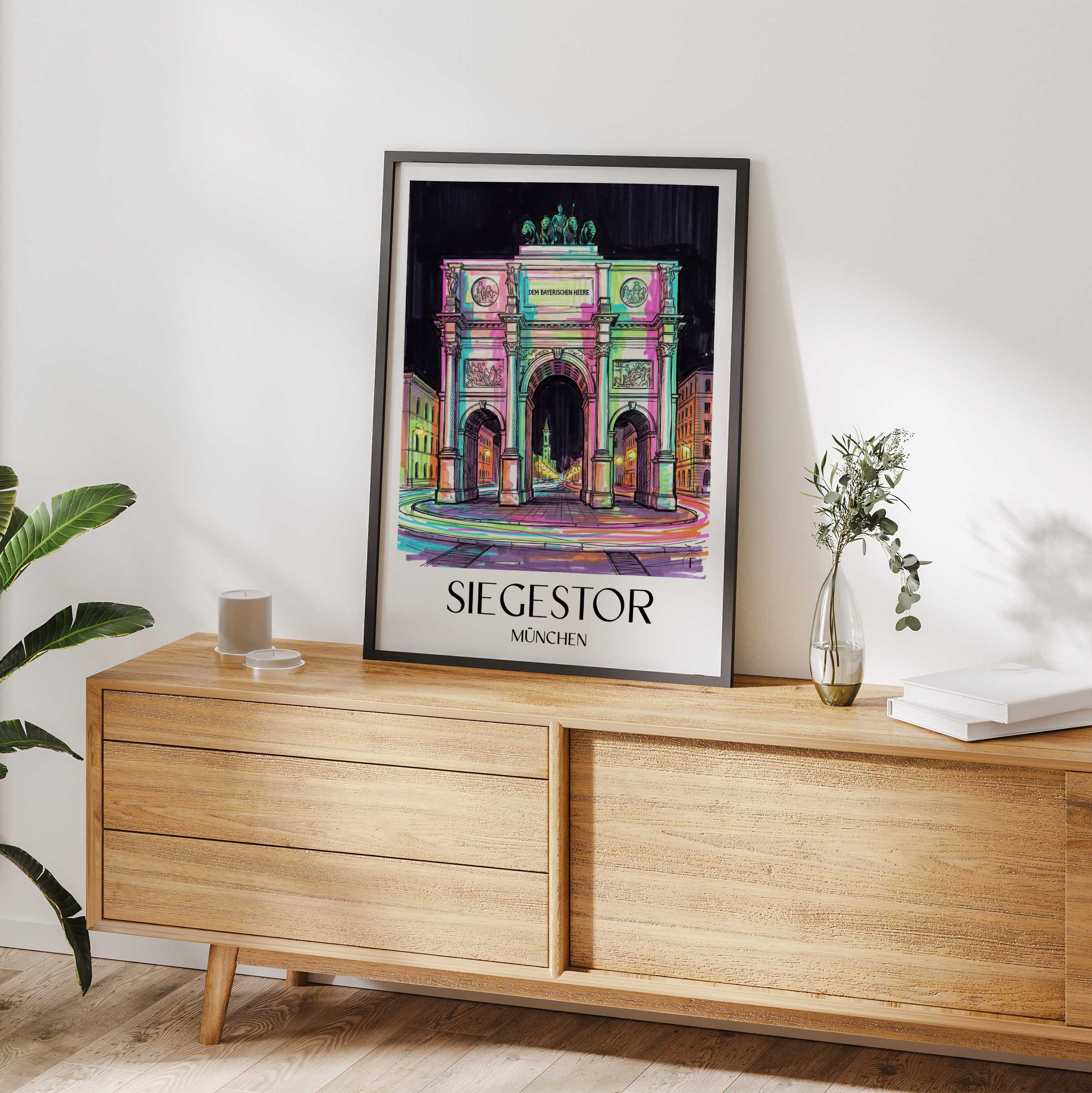 siegestor-münchen-deutschland-poster-graffiti