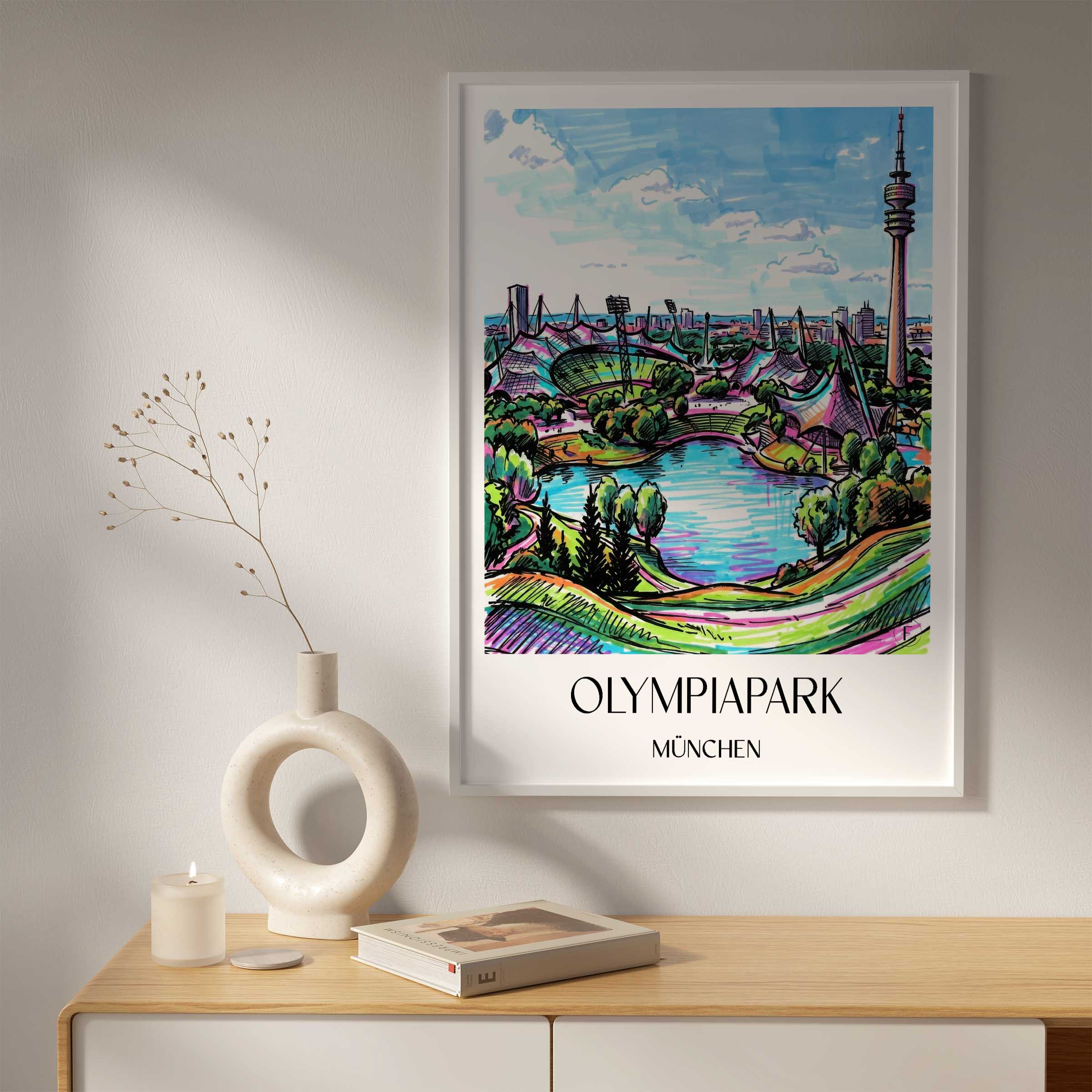 olympiapark-münchen-deutschland-poster-graffiti