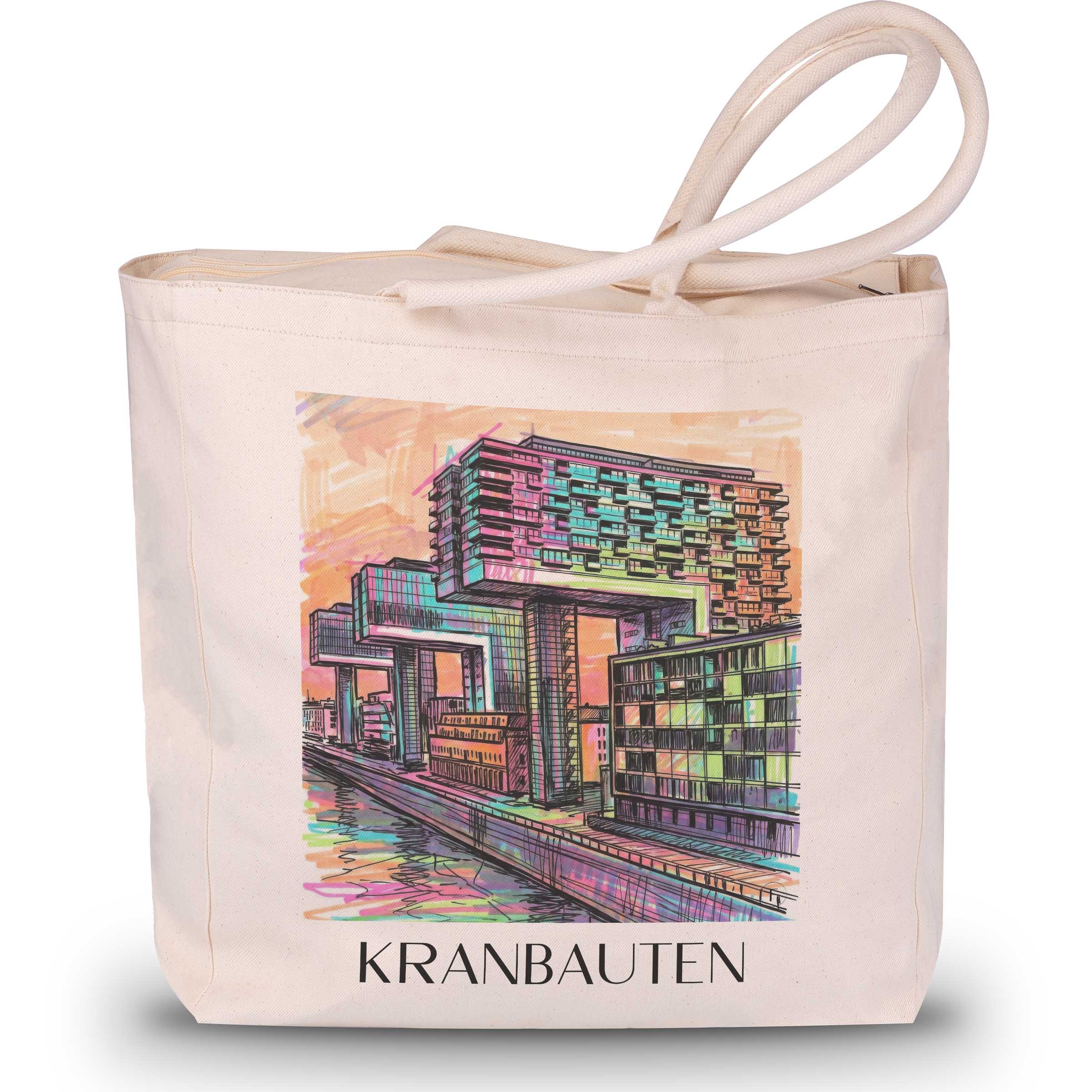 kranbauten-köln-deutschland-einkaufstasche-graffiti