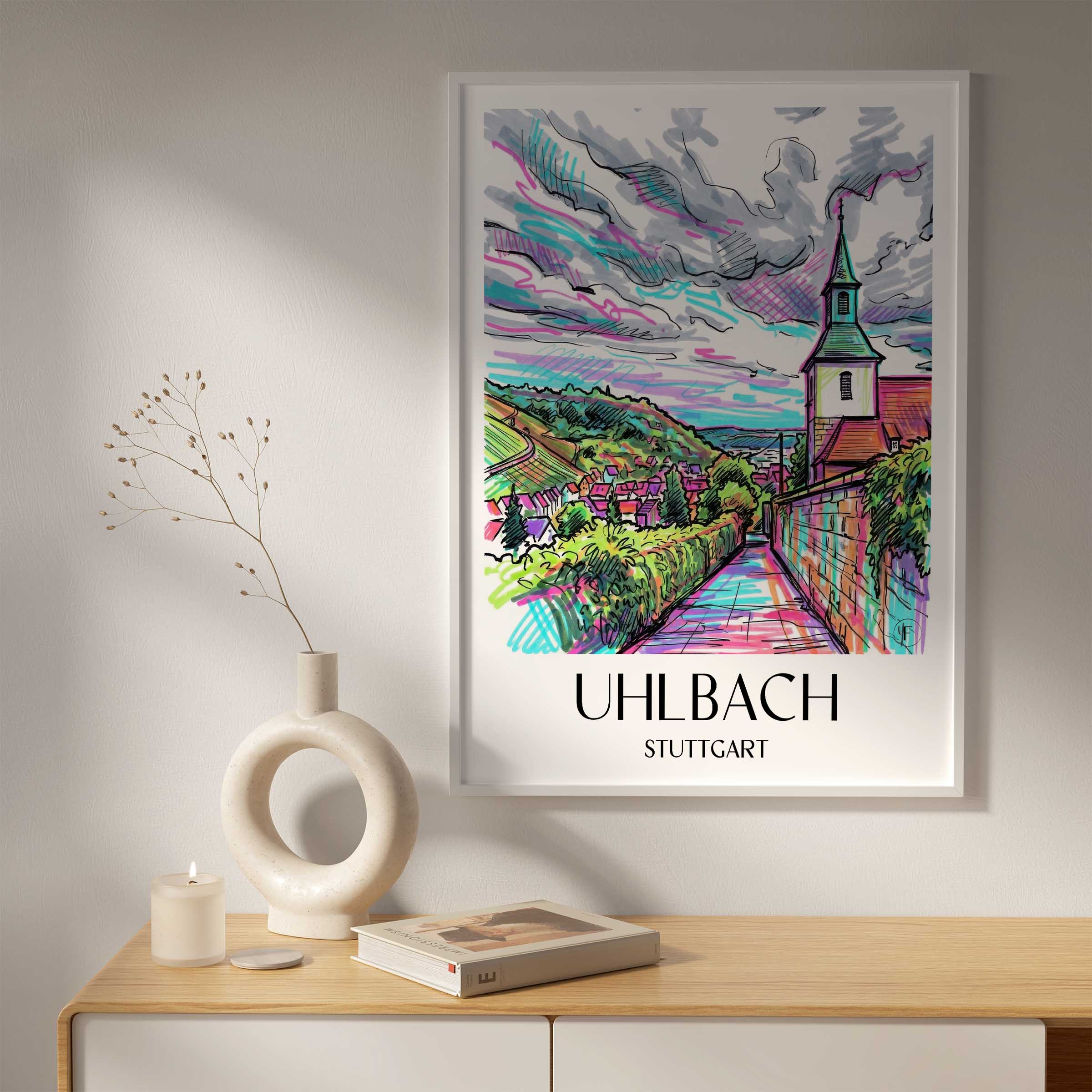 uhlbach-stuttgart-deutschland-poster-graffiti