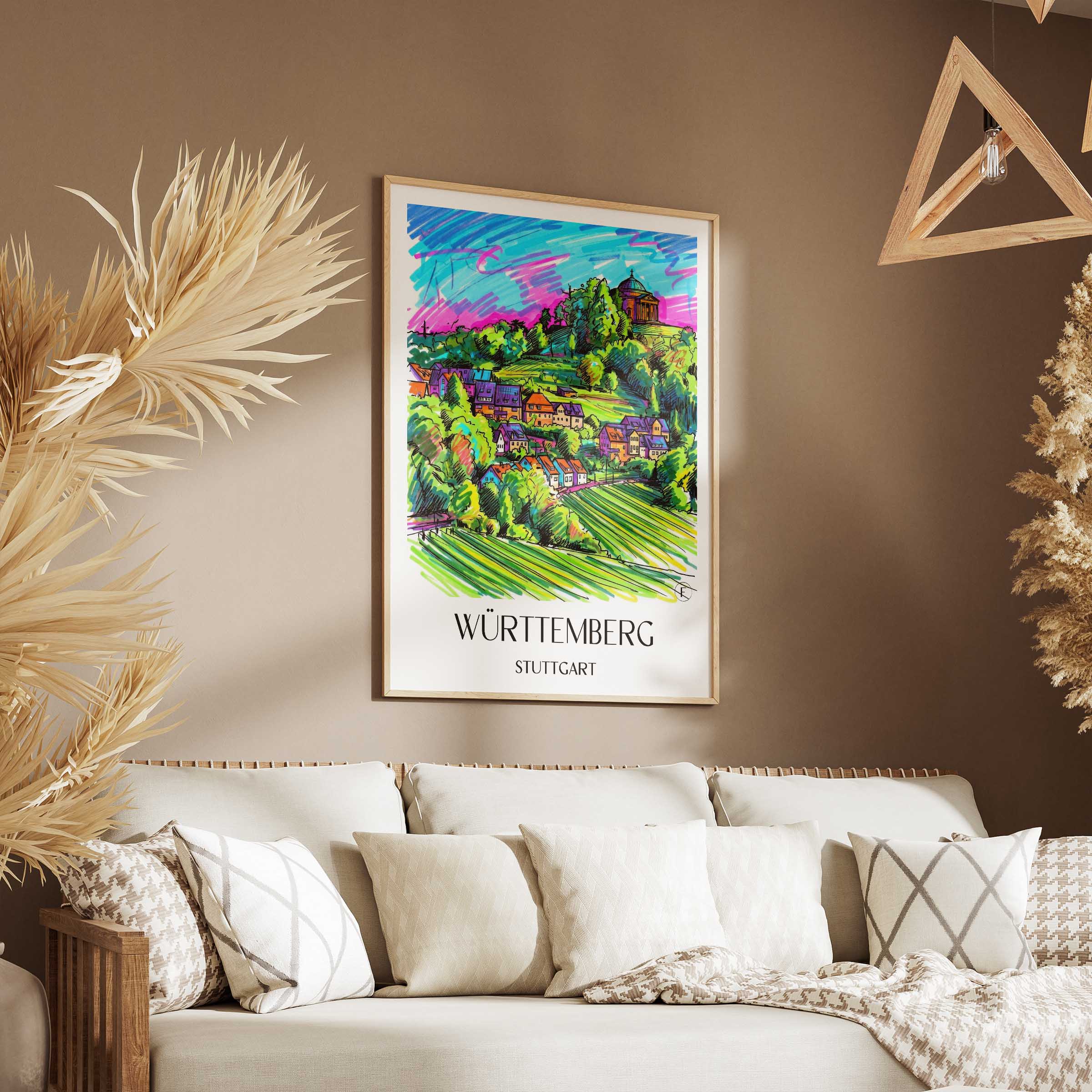 württemberg-stuttgart-deutschland-poster-graffiti