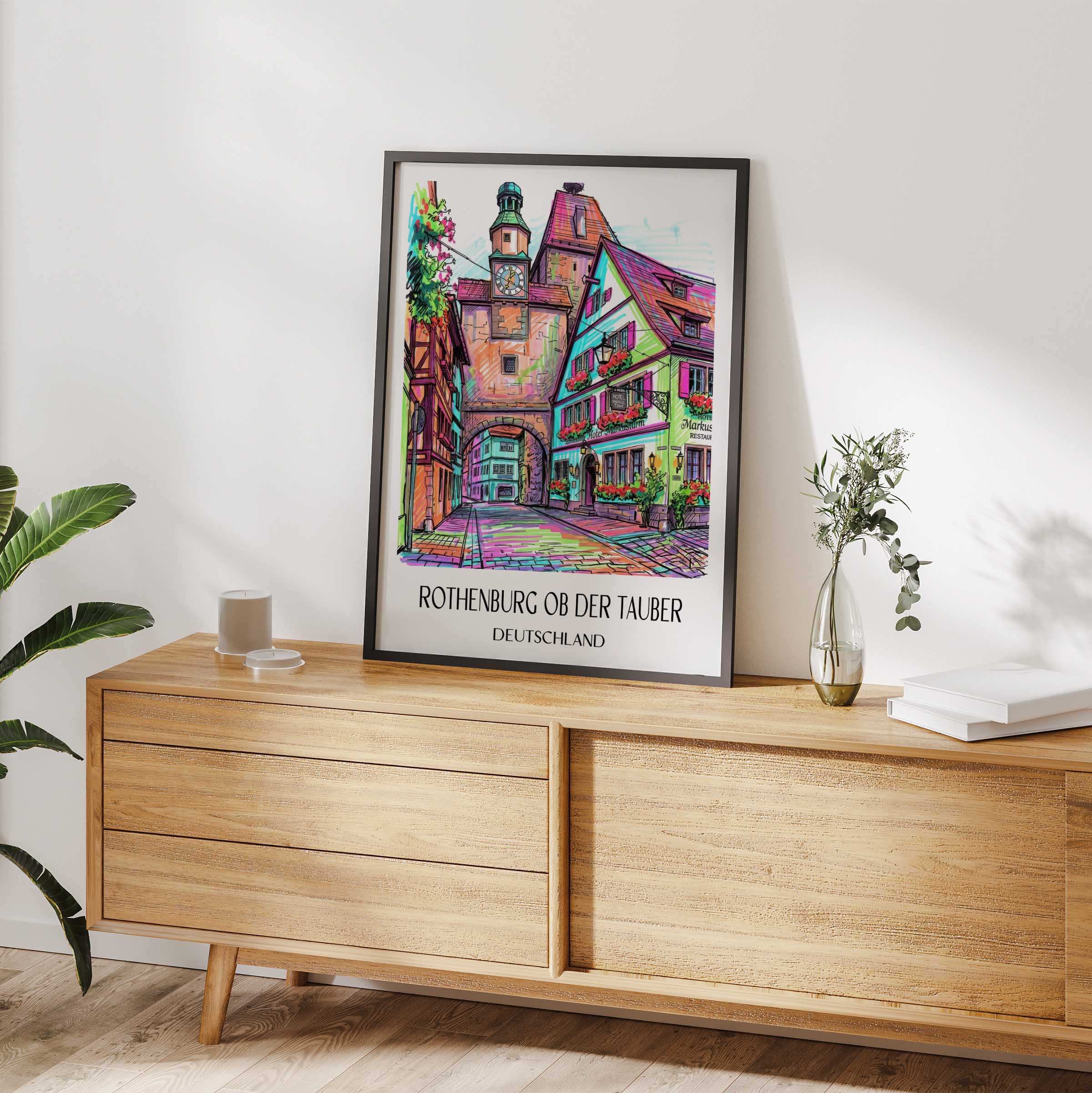 rothenburg-ob-der-tauber-deutschland-poster-graffiti
