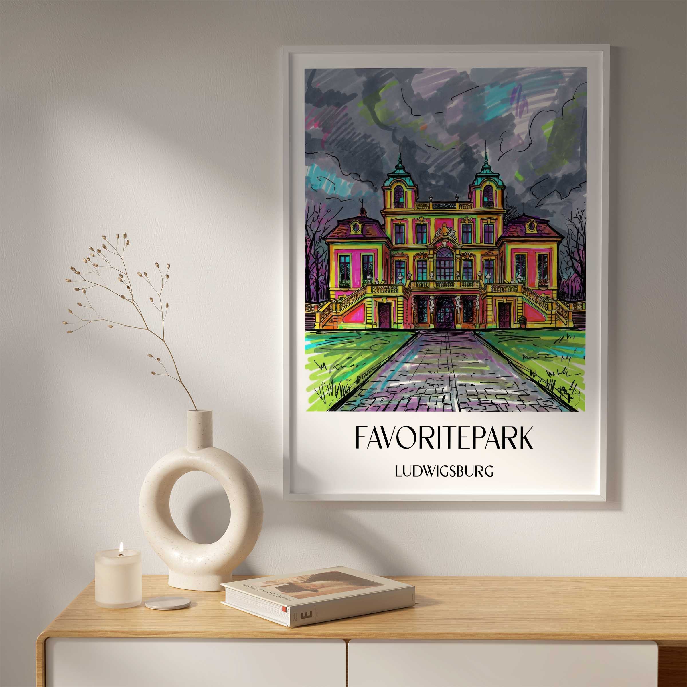 favoritepark-ludwigsburg-deutschland-poster-graffiti