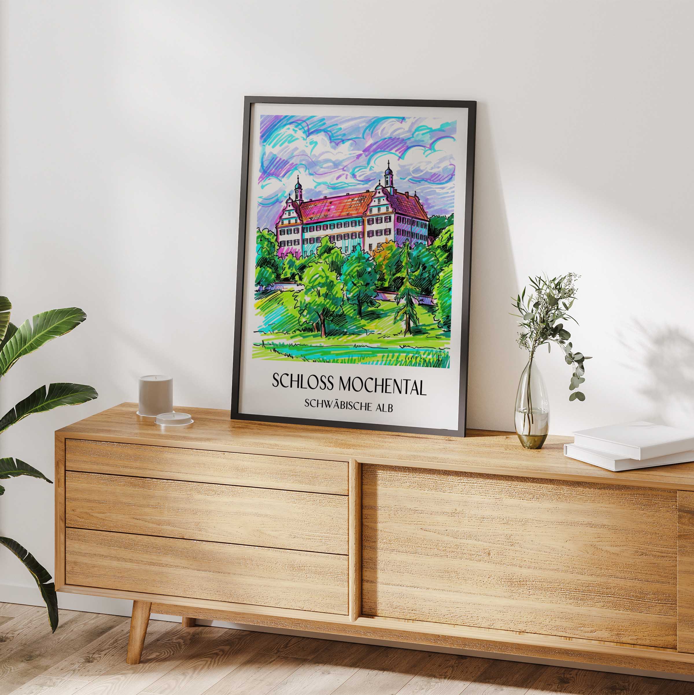 schloss-mochental-schwäbische-alb-deutschland-poster-graffiti