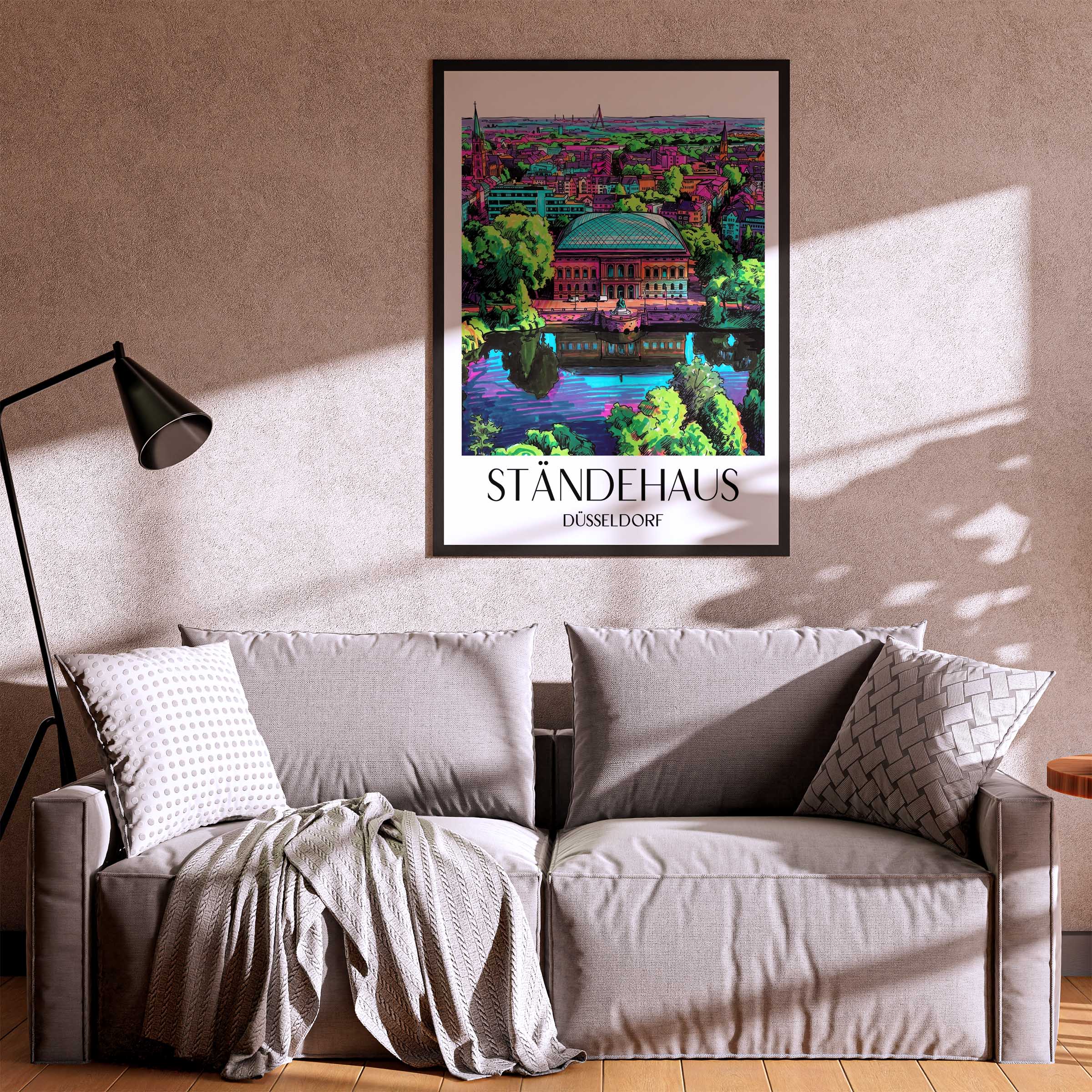 ständehaus-düsseldorf-deutschland-poster-graffiti